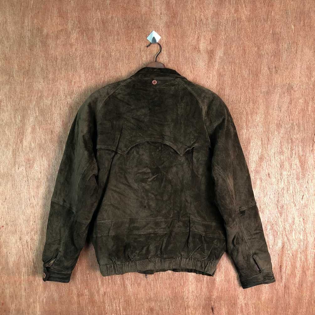 Japanese Brand × Vintage Vintage Guine Leather Sainte Anne Dark Brown #402 Size US XL / EU 56 / 4 - 8 Thumbnail