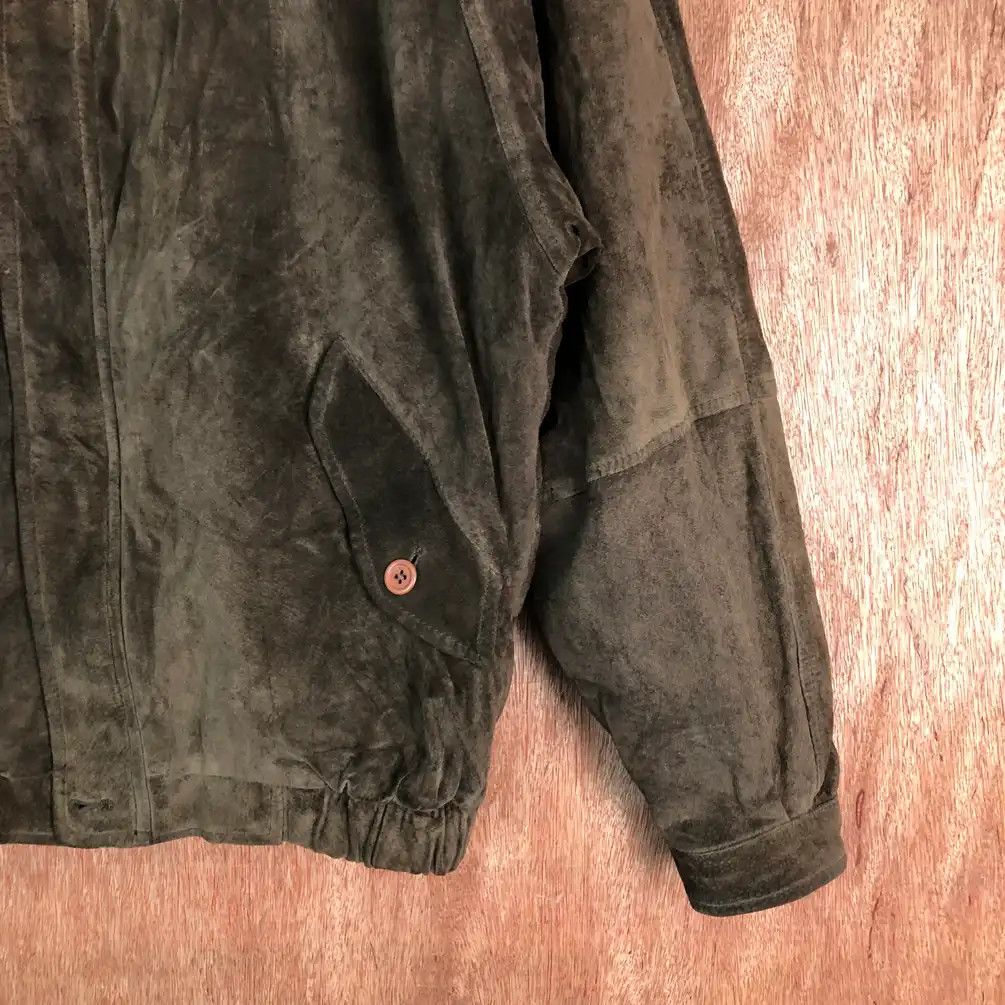 Japanese Brand × Vintage Vintage Guine Leather Sainte Anne Dark Brown #402 Size US XL / EU 56 / 4 - 6 Thumbnail