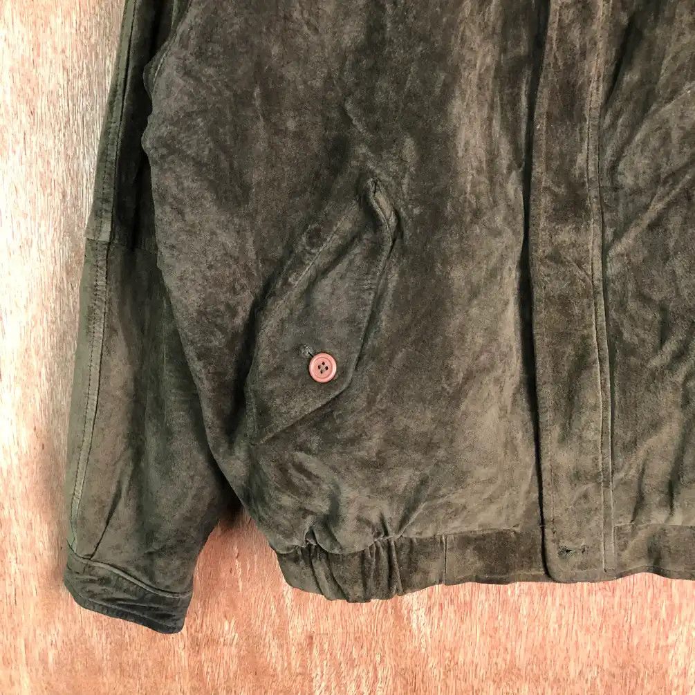 Japanese Brand × Vintage Vintage Guine Leather Sainte Anne Dark Brown #402 Size US XL / EU 56 / 4 - 7 Thumbnail