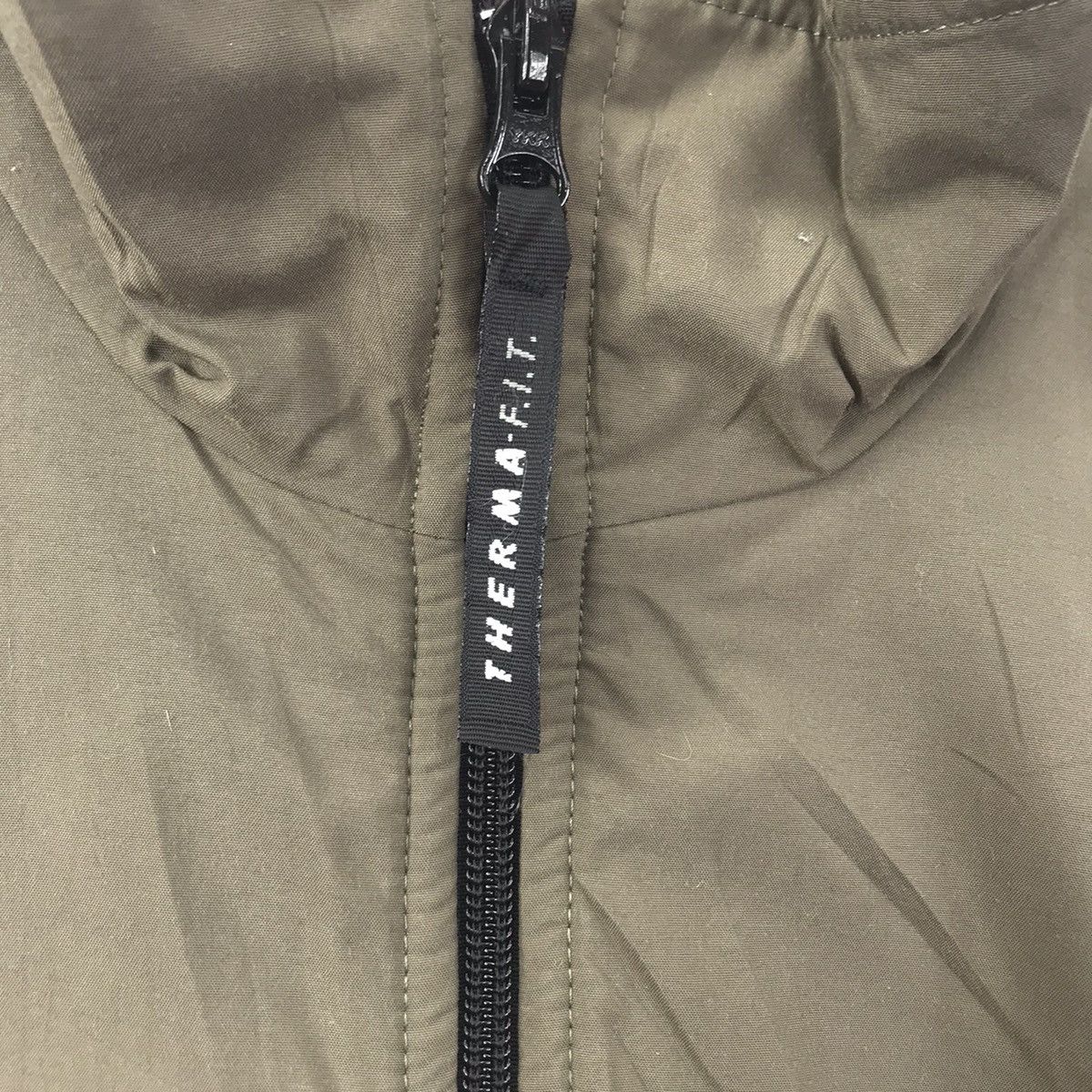 Nike NIKE GOLF SWOOSH Therma Fit Fleece Green Sport Jacket Size US L / EU 52-54 / 3 - 3 Thumbnail