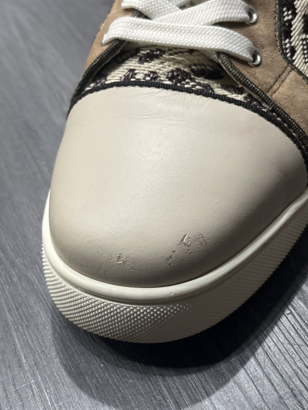 Christian Louboutin Christian Louboutin Cheetah Print Low Top Sneaker Size 44 Size US 11 / EU 44 - 8 Thumbnail