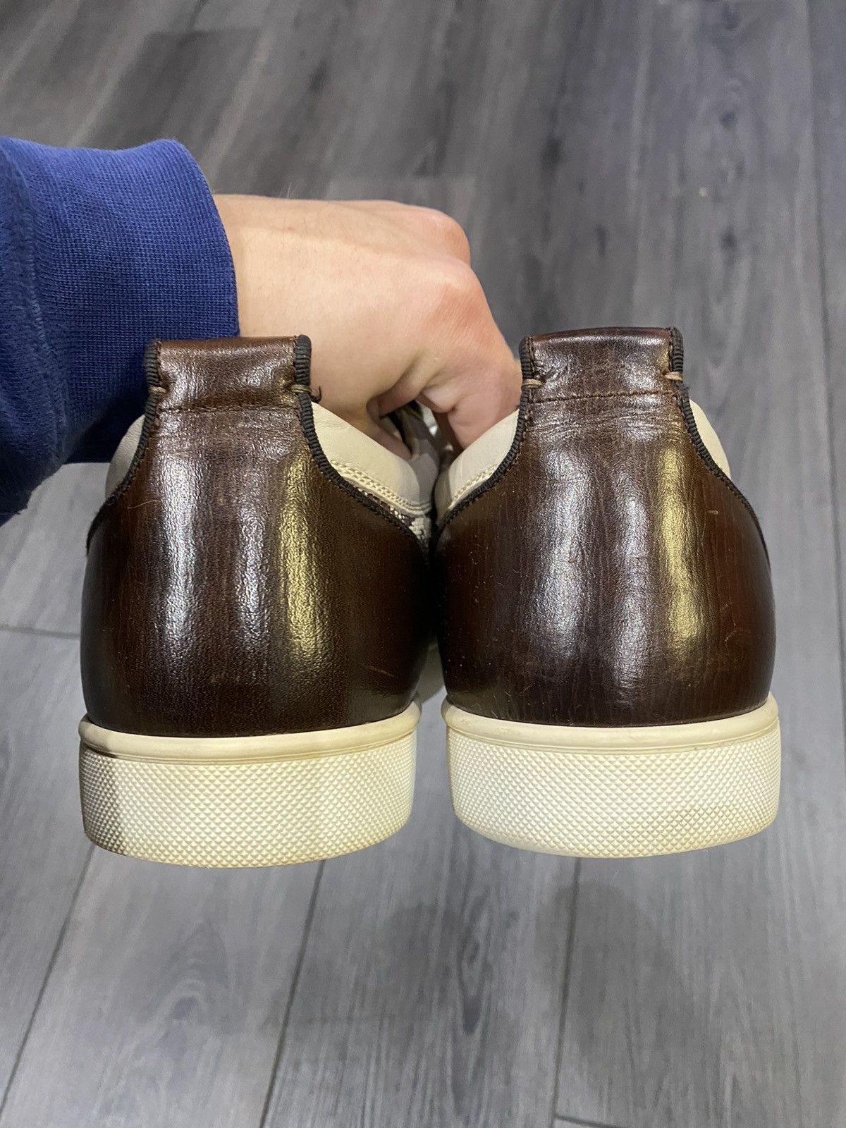 Christian Louboutin Christian Louboutin Cheetah Print Low Top Sneaker Size 44 Size US 11 / EU 44 - 5 Thumbnail