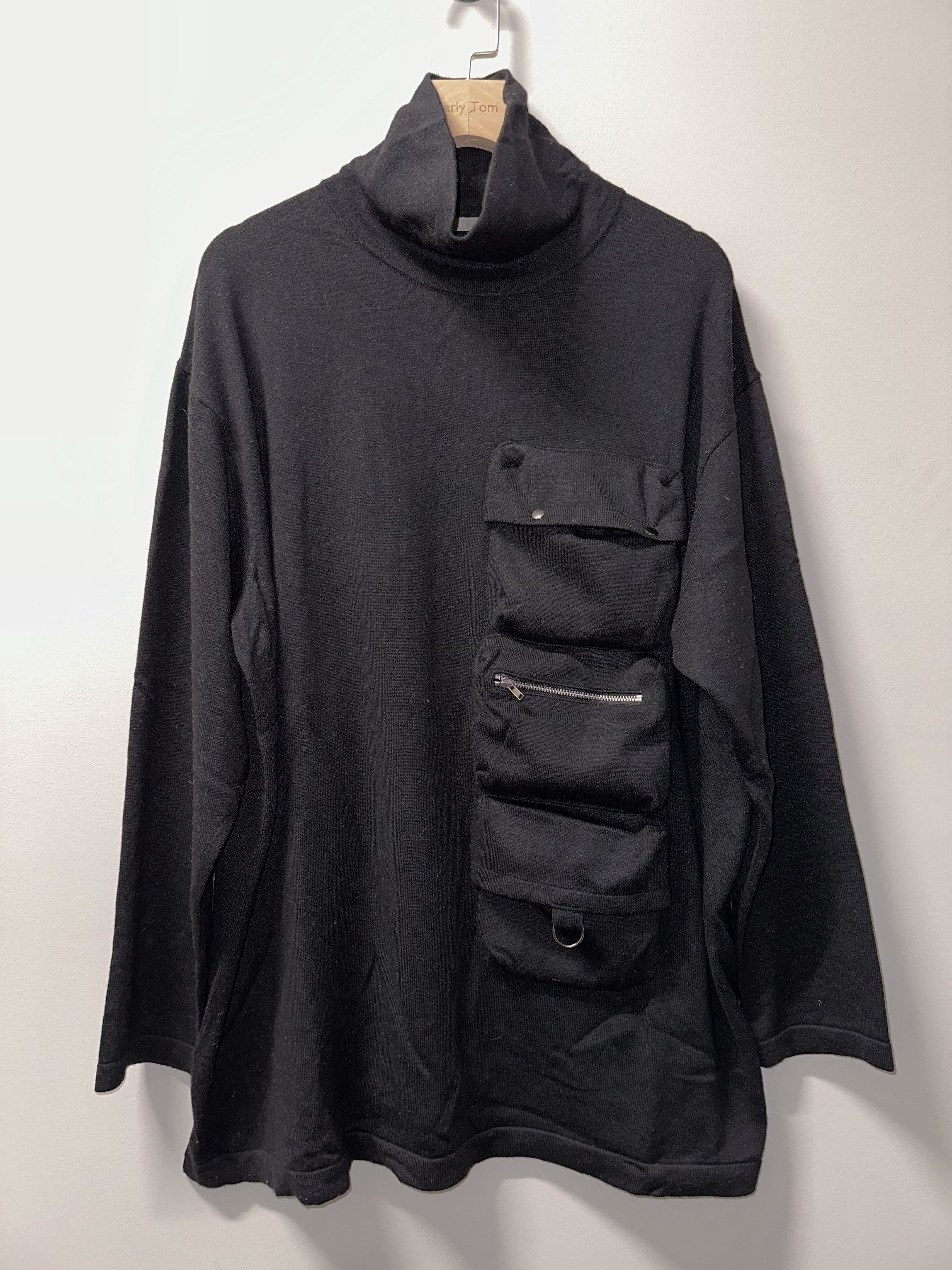 トップス Y'S FOR MEN / knit cardigan Yohji Yamamoto Men's' Textured Knit Cardigan in Navy | LN-CC®