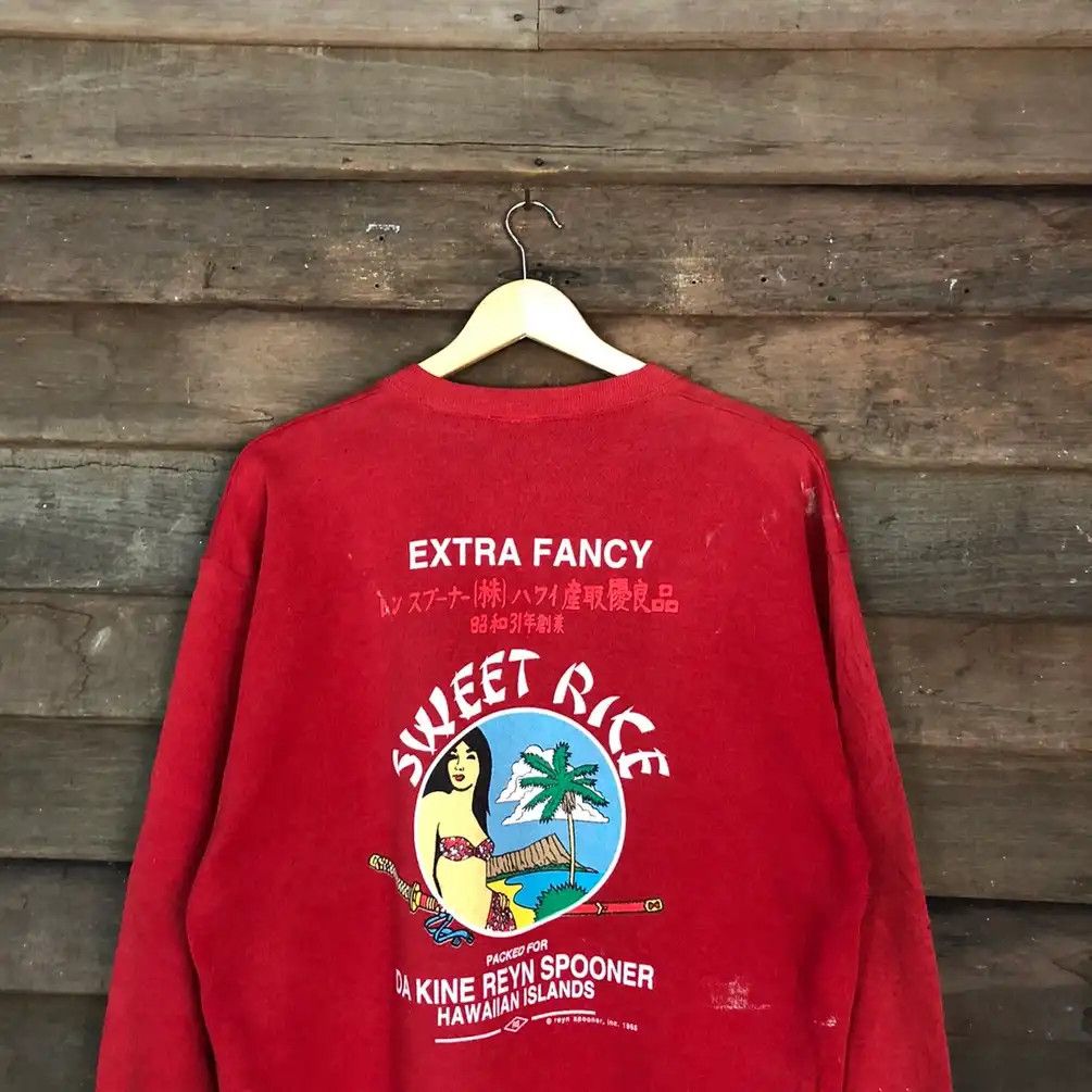Reyn Spooner × Vintage Vintage Reyn Spooner Hawaiian Traditional Sweatshirts #568 Size US L / EU 52-54 / 3 - 2 Thumbnail