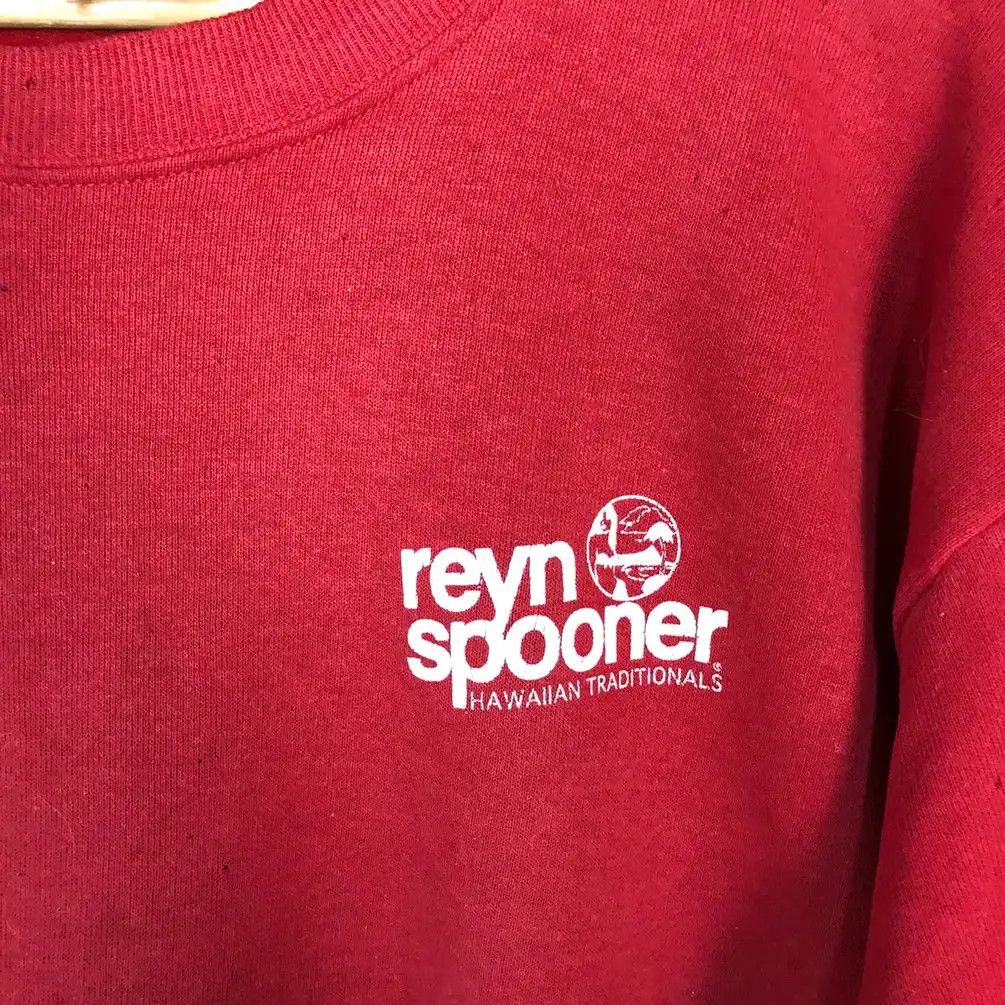 Reyn Spooner × Vintage Vintage Reyn Spooner Hawaiian Traditional Sweatshirts #568 Size US L / EU 52-54 / 3 - 15 Thumbnail