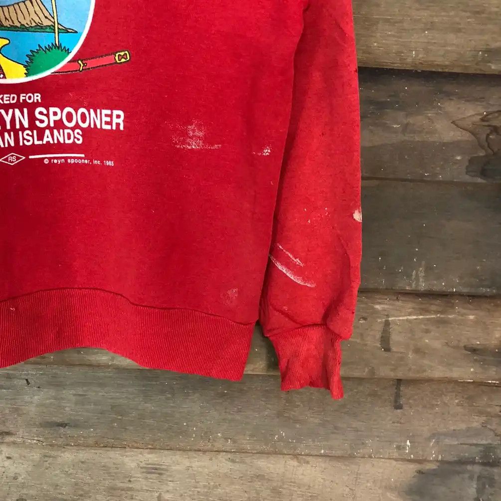 Reyn Spooner × Vintage Vintage Reyn Spooner Hawaiian Traditional Sweatshirts #568 Size US L / EU 52-54 / 3 - 5 Thumbnail