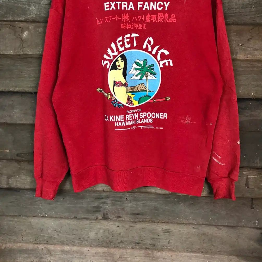 Reyn Spooner × Vintage Vintage Reyn Spooner Hawaiian Traditional Sweatshirts #568 Size US L / EU 52-54 / 3 - 3 Thumbnail