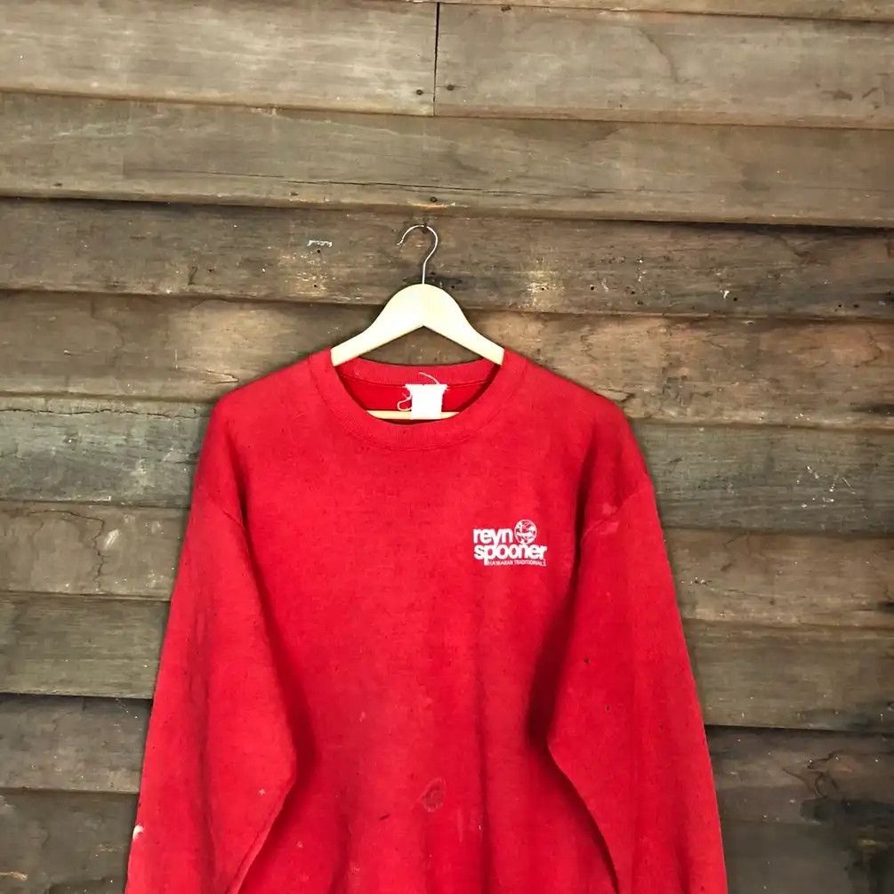 Reyn Spooner × Vintage Vintage Reyn Spooner Hawaiian Traditional Sweatshirts #568 Size US L / EU 52-54 / 3 - 10 Thumbnail