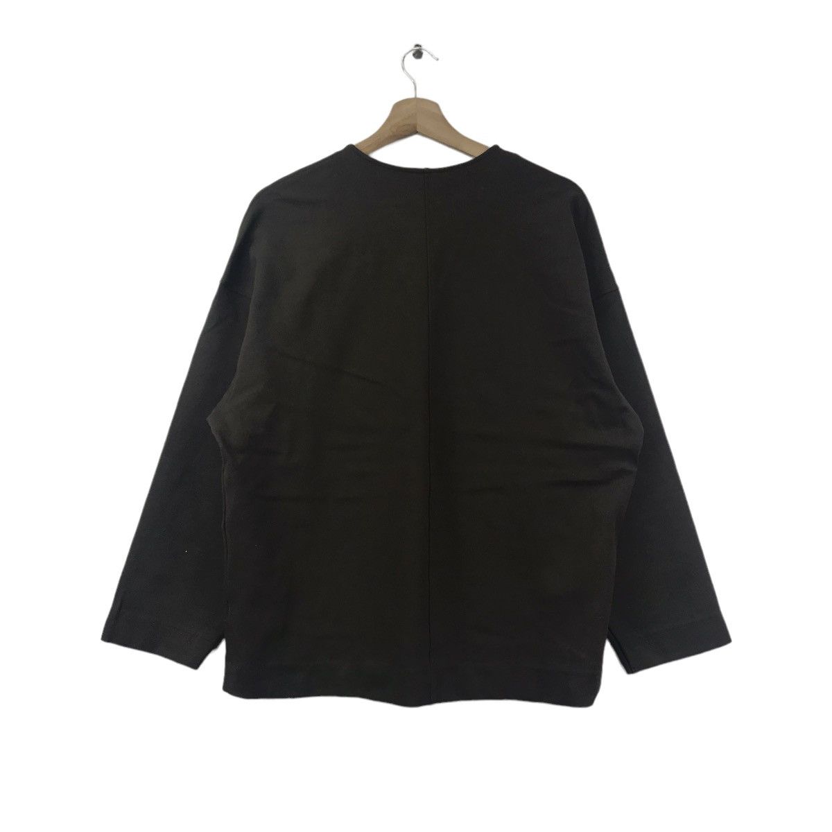 Uniqlo UNIQLO X CHRISTOPHE LEMAIRE Dark Green Sweatshirt Size US XL / EU 56 / 4 - 6 Thumbnail