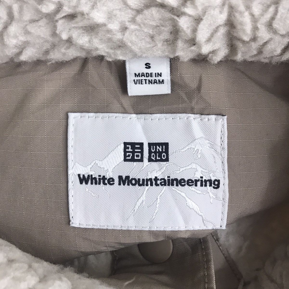 Uniqlo × White Mountaineering WHITE MOUNTAINEERING x UNIQLO Sherpa Fleece Sweatshirt Size US S / EU 44-46 / 1 - 3 Thumbnail