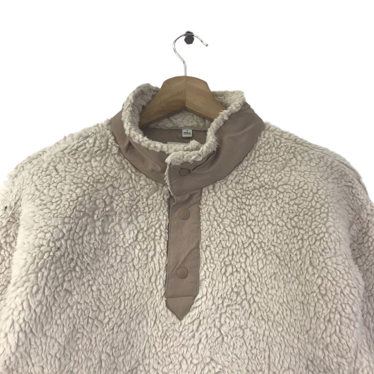 Uniqlo × White Mountaineering WHITE MOUNTAINEERING x UNIQLO Sherpa Fleece Sweatshirt Size US S / EU 44-46 / 1 - 2 Thumbnail