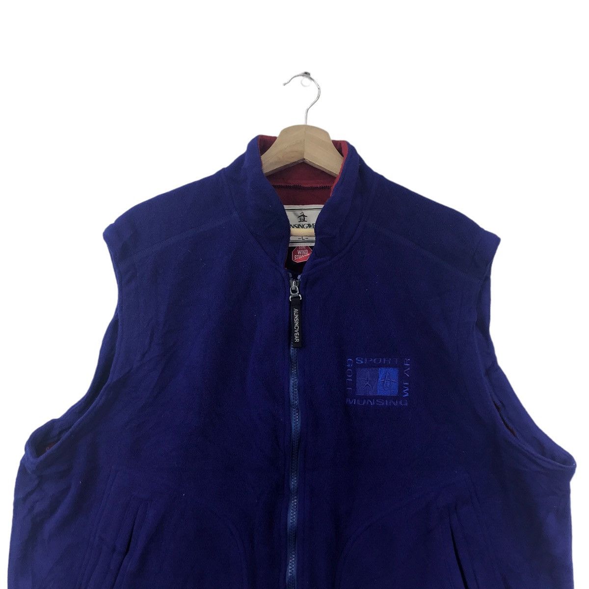 Grand Slam MUNSINGWEAR GRAND SLAM Embroidered Logo Fleece Vest Size US L / EU 52-54 / 3 - 2 Thumbnail