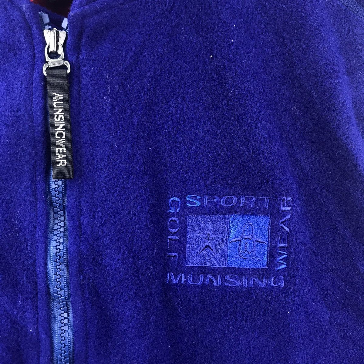 Grand Slam MUNSINGWEAR GRAND SLAM Embroidered Logo Fleece Vest Size US L / EU 52-54 / 3 - 3 Thumbnail