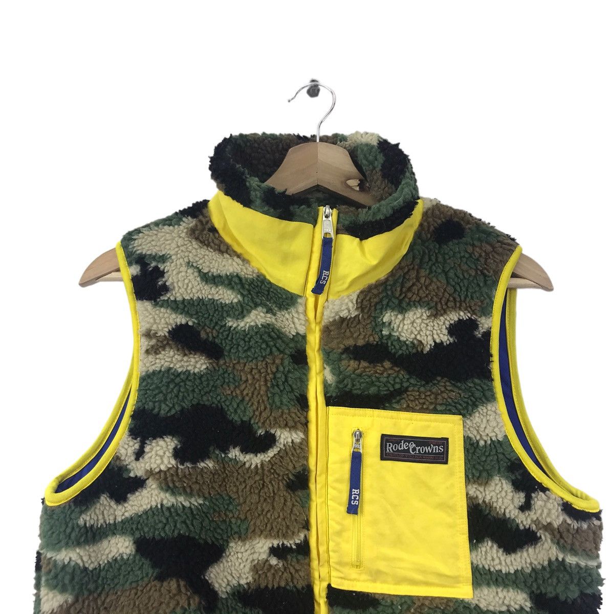 Other RODEO CROWNS Camouflge Sherpa Fleece Vest Size US M / EU 48-50 / 2 - 2 Thumbnail