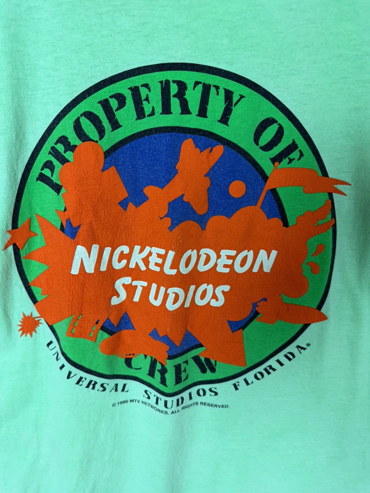 Cartoon Network Vintage 1990 Nickelodeon Studios T-Shirt Size US L / EU 52-54 / 3 - 2 Thumbnail