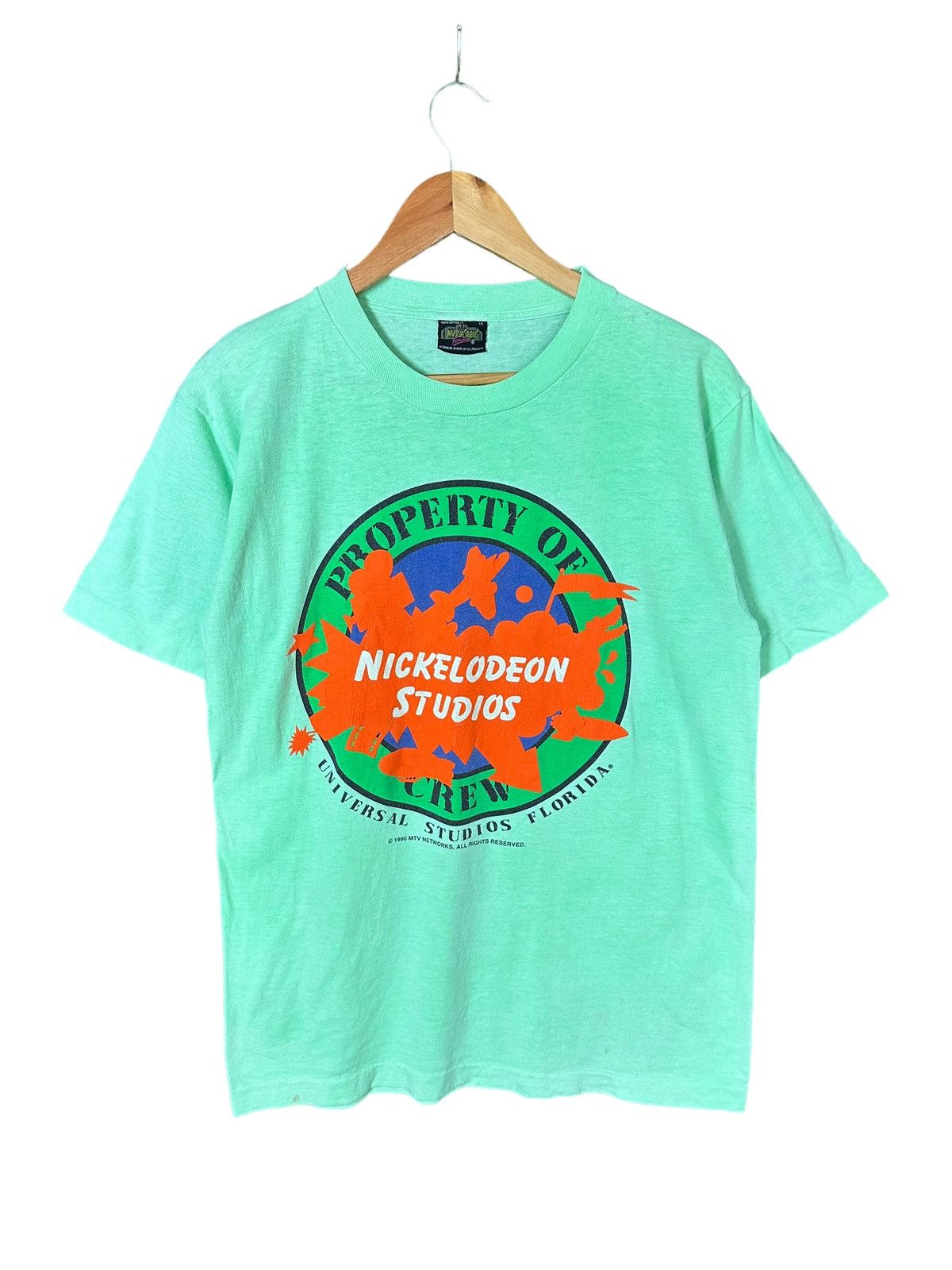 Cartoon Network Vintage 1990 Nickelodeon Studios T-Shirt Size US L / EU 52-54 / 3 - 1 Thumbnail