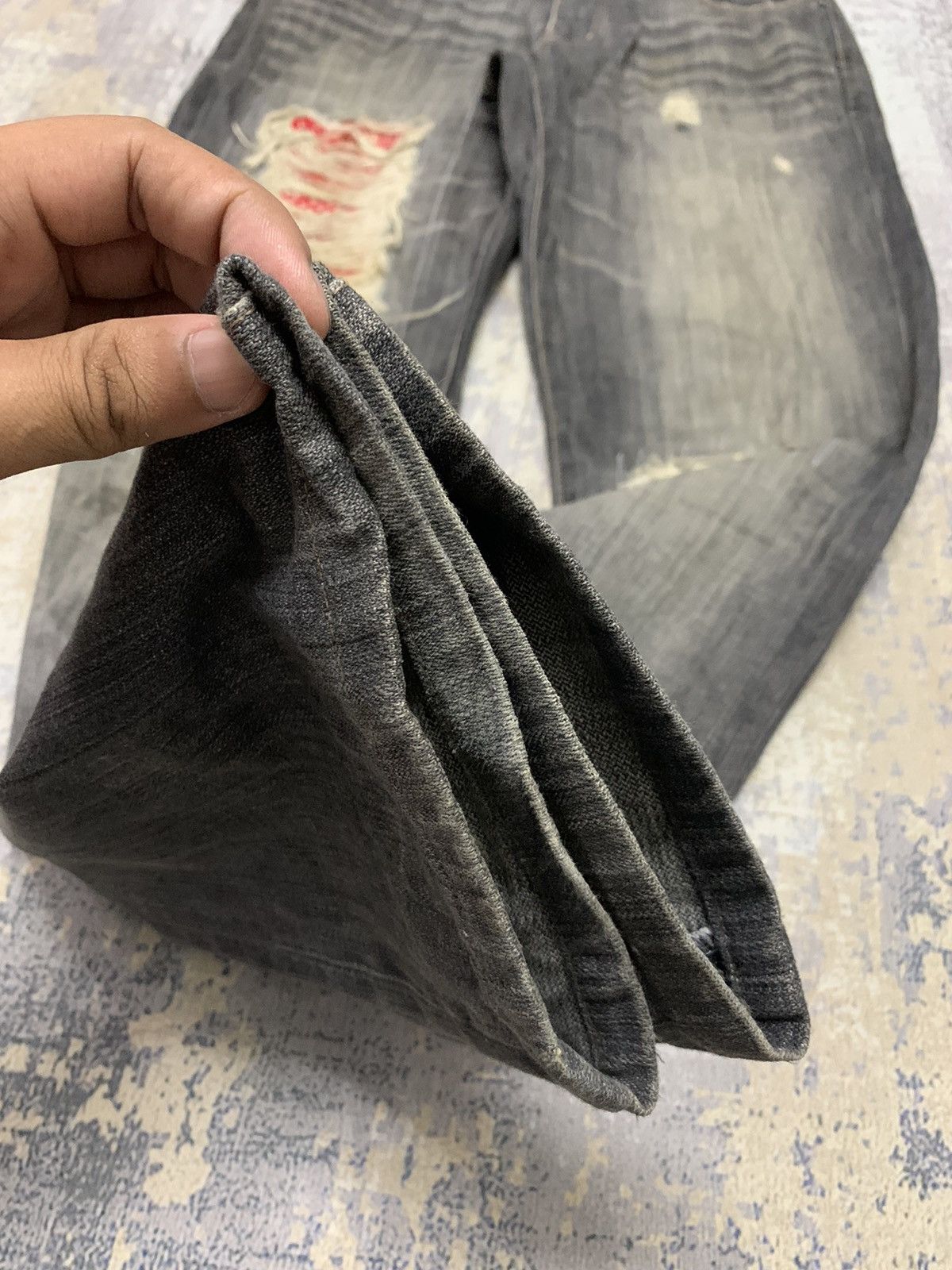 Japanese Brand Japanese Brand Distressed Denim Kapital Style Jean 31x33 Size US 31 - 12 Thumbnail