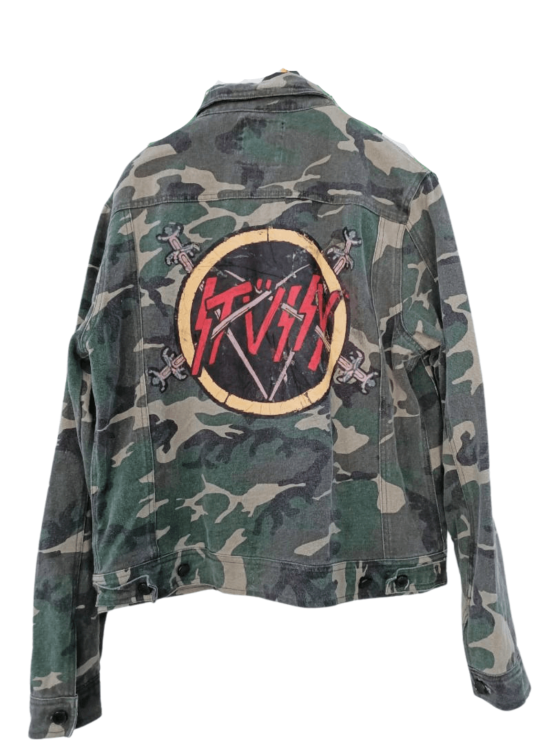 Streetwear × Stussy × Vintage Vintage Stussy Camo Slayer