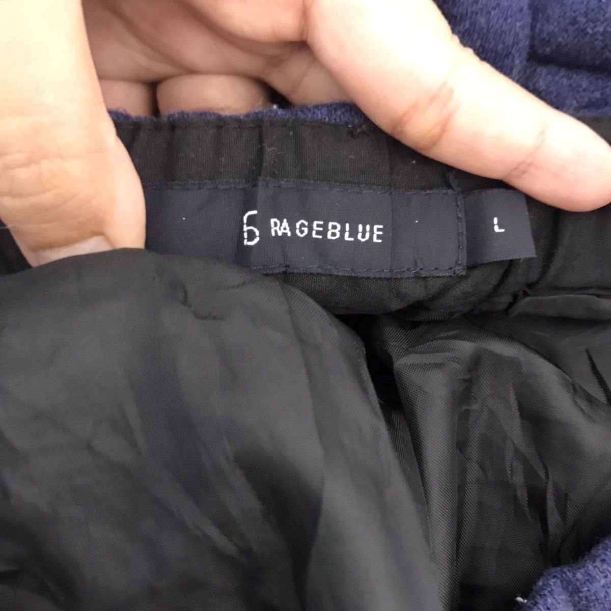 RAGEBLUE Vintage RAGEBLUE Japanese Brand Baggy Jogger Trousers Pant Size US 31 - 3 Thumbnail