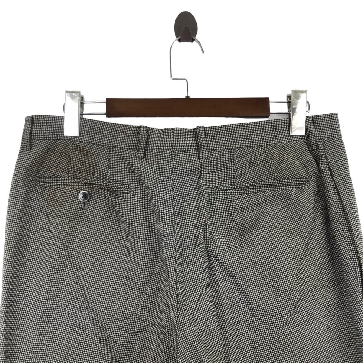 Mr. Junko Mr. JUNKO Japan Brand CheckTartan Straight Cut Wool Trousers Size US 34 / EU 50 - 8 Thumbnail
