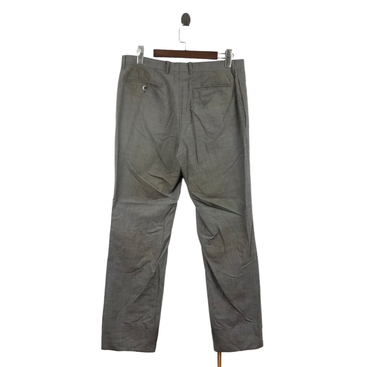 Mr. Junko Mr. JUNKO Japan Brand CheckTartan Straight Cut Wool Trousers Size US 34 / EU 50 - 7 Thumbnail