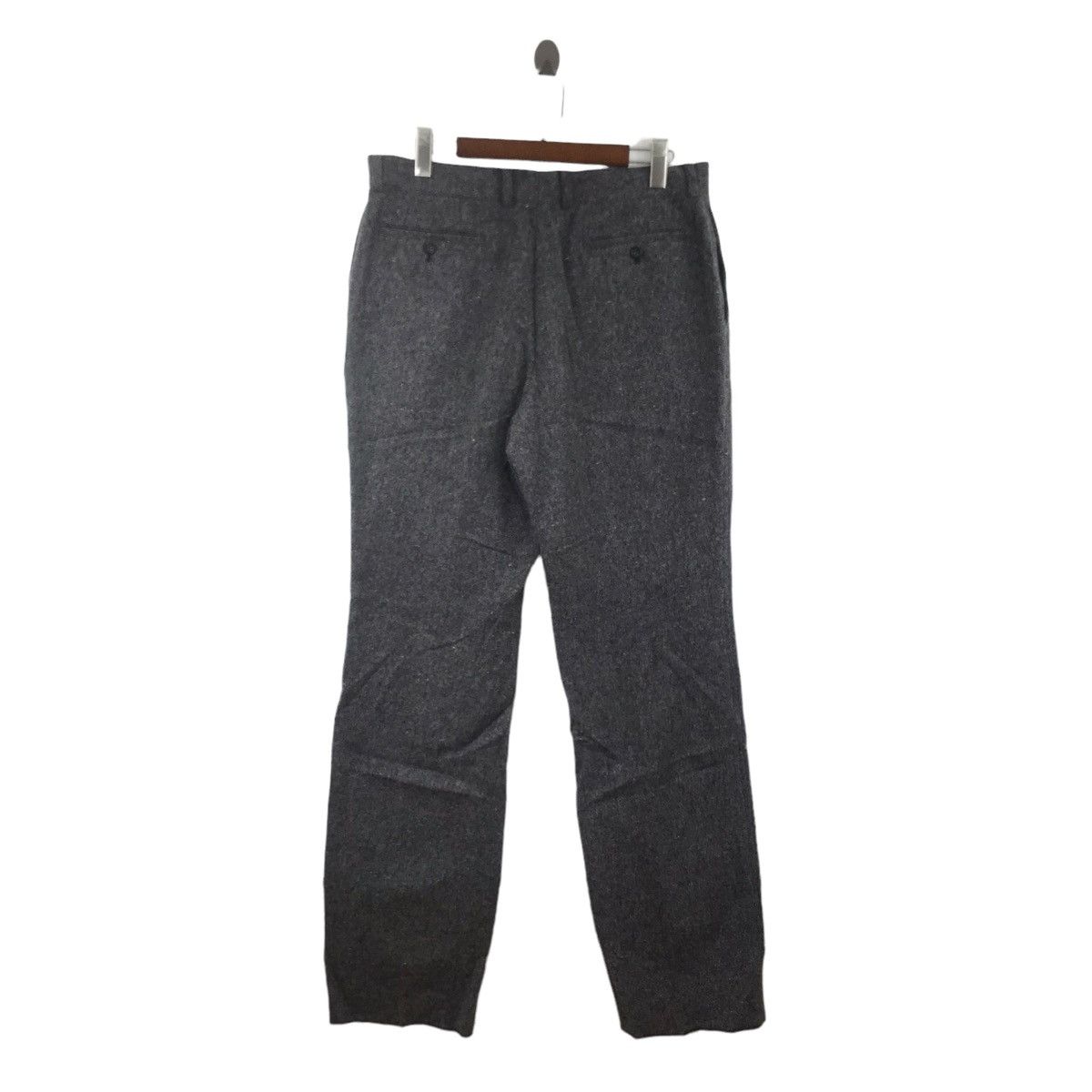 Japanese Brand ASHIYA CLUB Japanese Brand Straight Cut Wool Casual Trousers Size US 34 / EU 50 - 6 Thumbnail