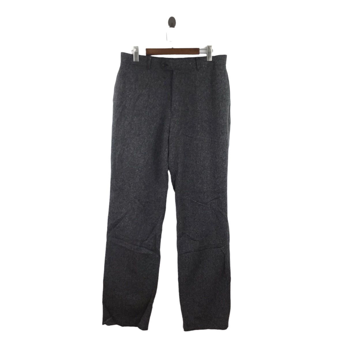Japanese Brand ASHIYA CLUB Japanese Brand Straight Cut Wool Casual Trousers Size US 34 / EU 50 - 1 Thumbnail