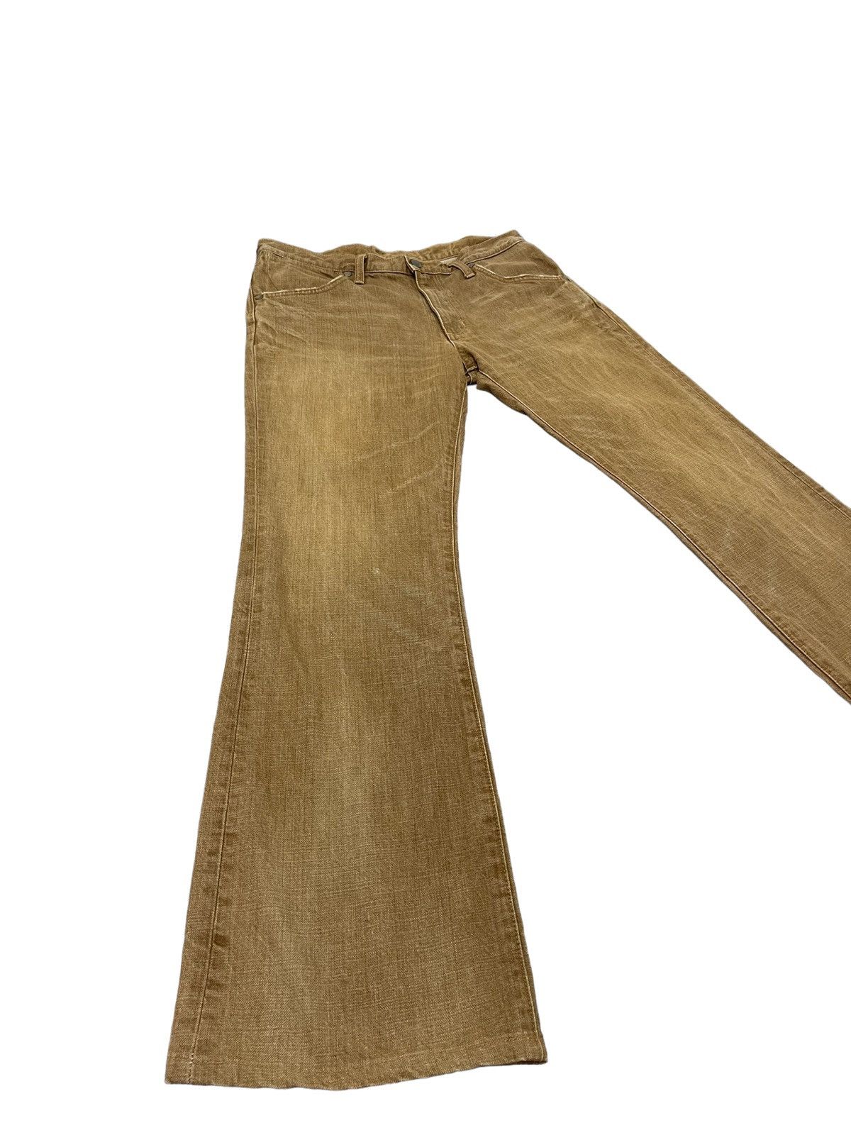 image of Hype Flare Jeans Wrangler Boot Cut Clawmark Denim 28 in Brown, Men's (Size 33)