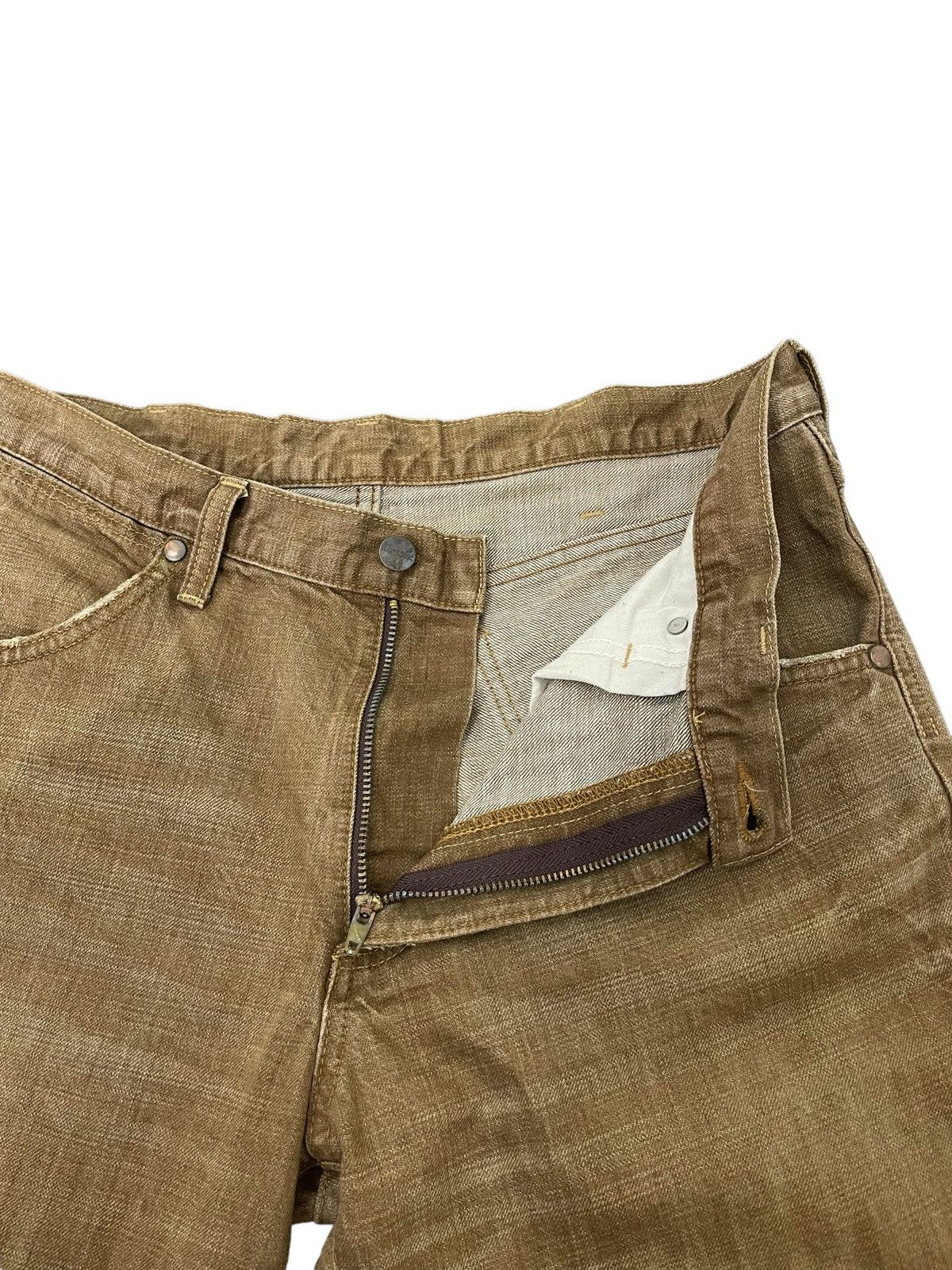 Japanese Brand Flare Jeans Wrangler Boot Cut Clawmark Denim 2🟦8 Size US 33 - 10 Thumbnail