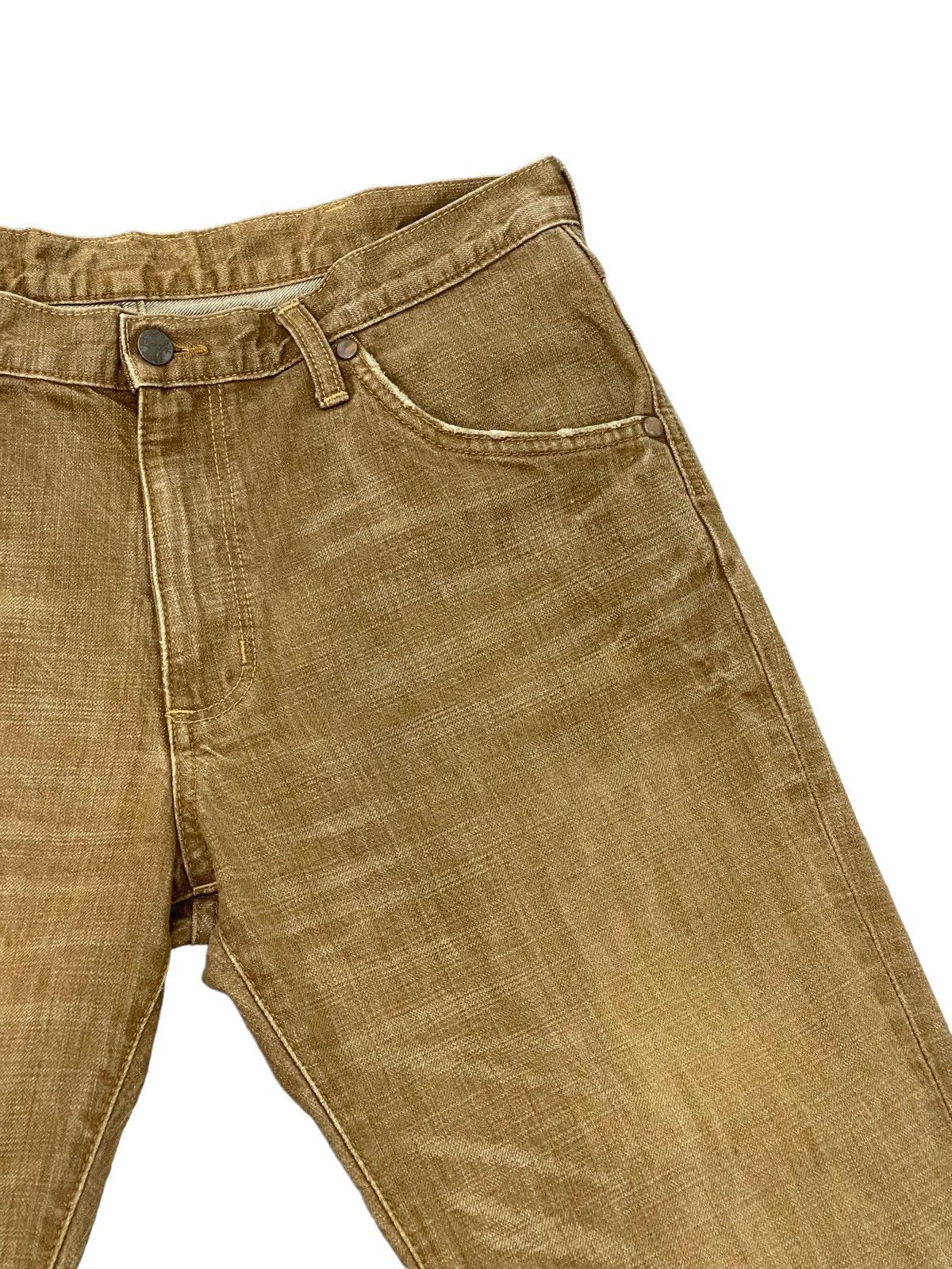 Japanese Brand Flare Jeans Wrangler Boot Cut Clawmark Denim 2🟦8 Size US 33 - 9 Thumbnail