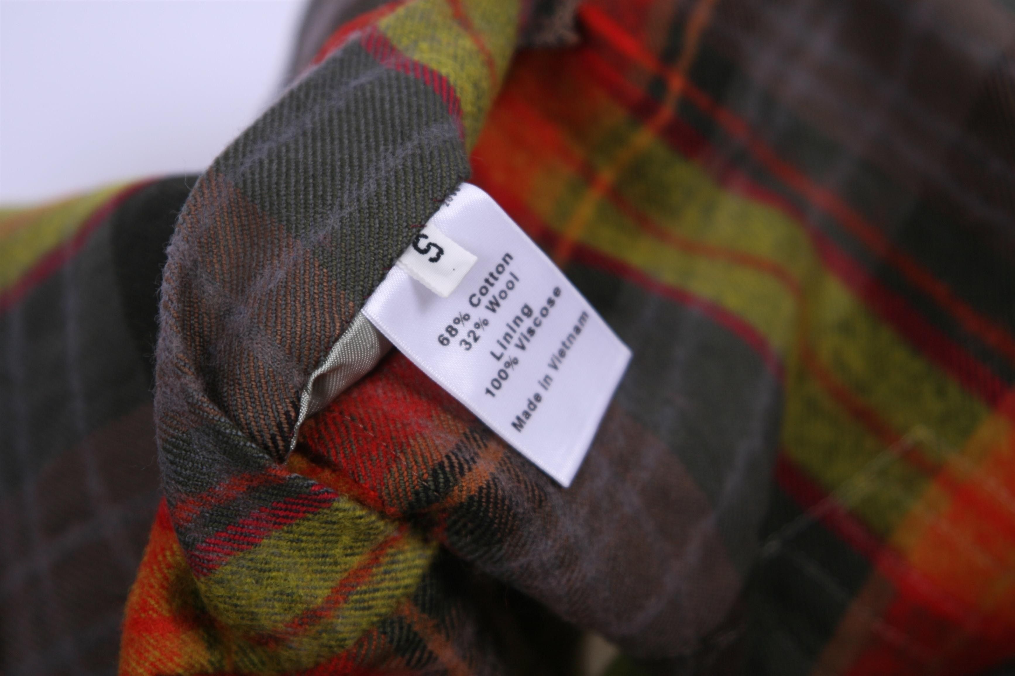 Paul Smith Paul Smith Luxury Tweed Wool Tartan Blazer Jacket Coat Size US S / EU 44-46 / 1 - 3 Thumbnail