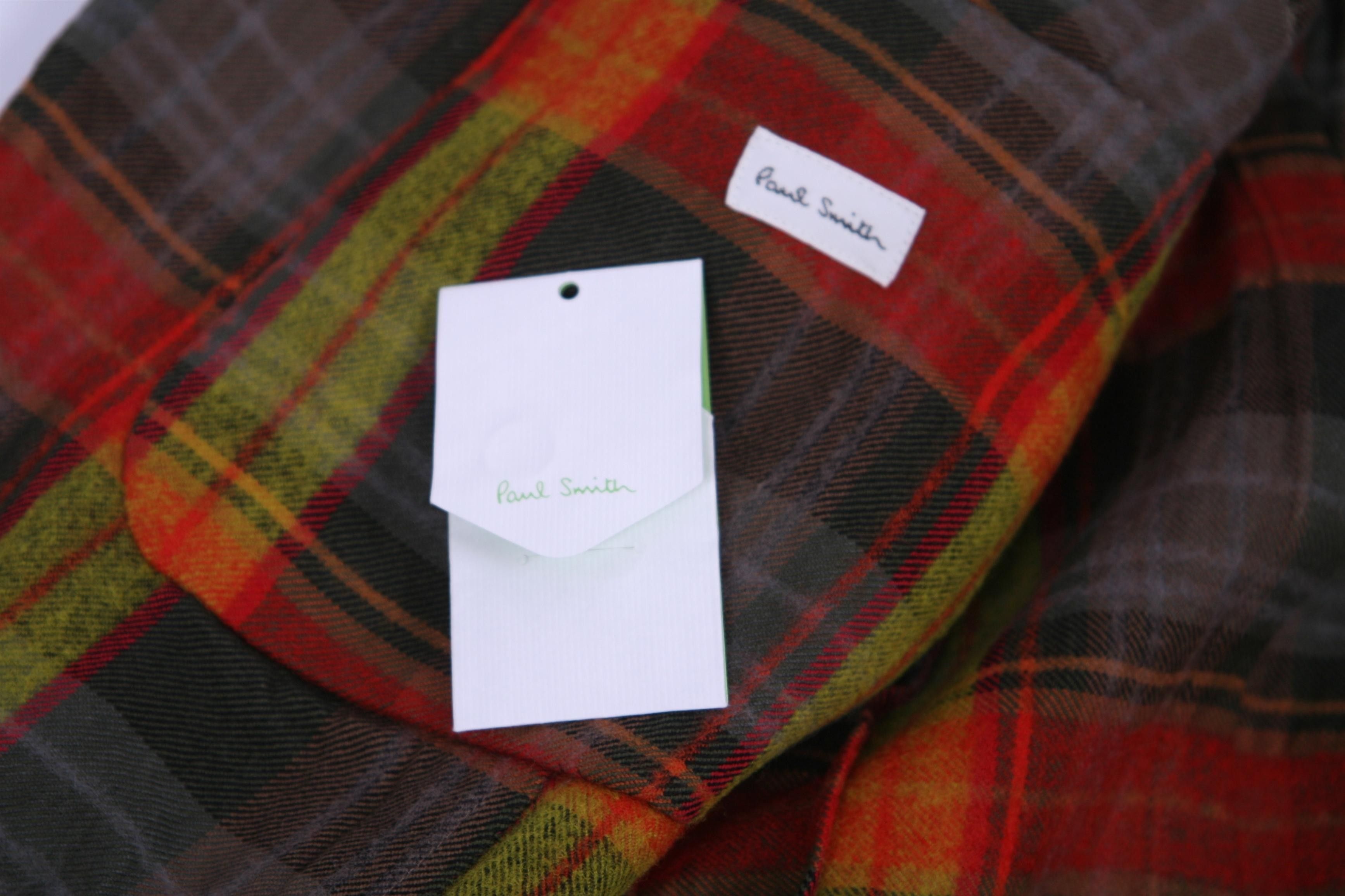 Paul Smith Paul Smith Luxury Tweed Wool Tartan Blazer Jacket Coat Size US S / EU 44-46 / 1 - 9 Thumbnail