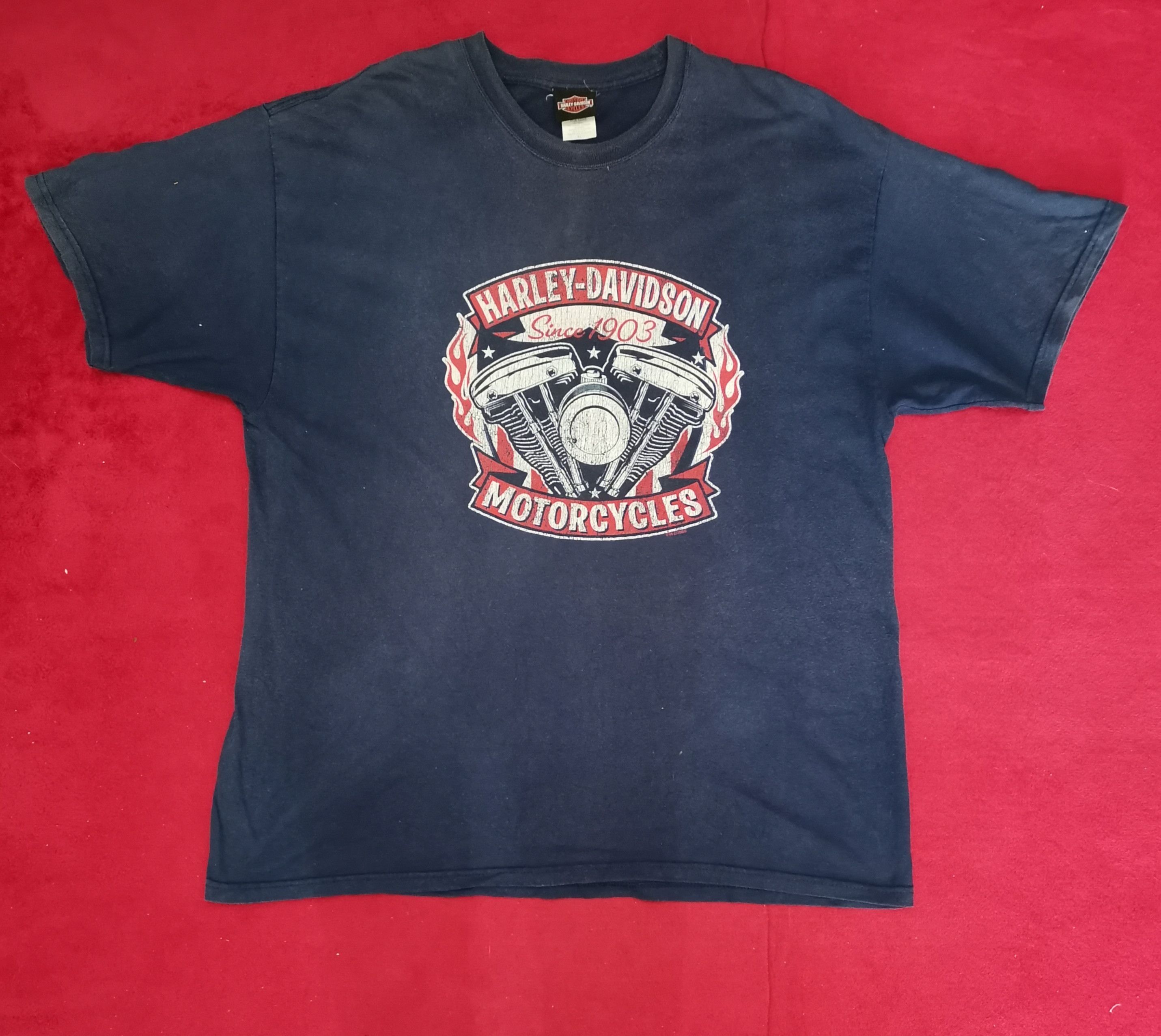 Motor Hartley-Davidson Cycles Design Shirt