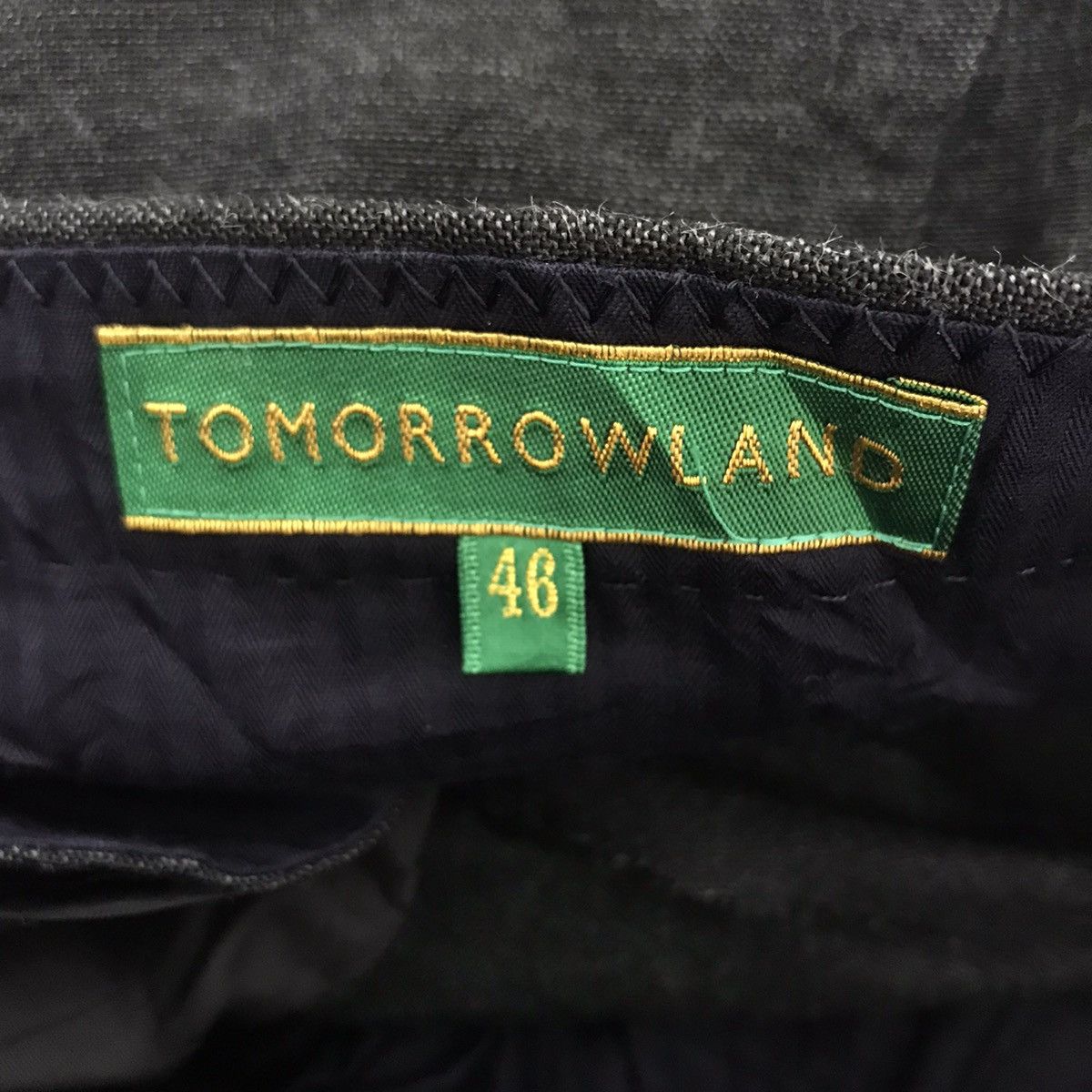 Tomorrowland TOMORROWLAND Japanese Brand Black Wool Casual Trousers Pant Size US 30 / EU 46 - 3 Thumbnail