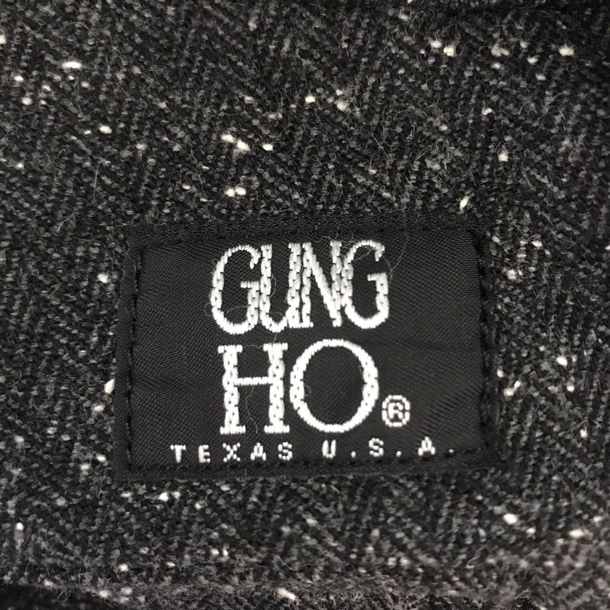 Vintage Vintage 80s GUNG HO Slim Fit Wool Casual Trousers Pant Size US 27 - 3 Thumbnail