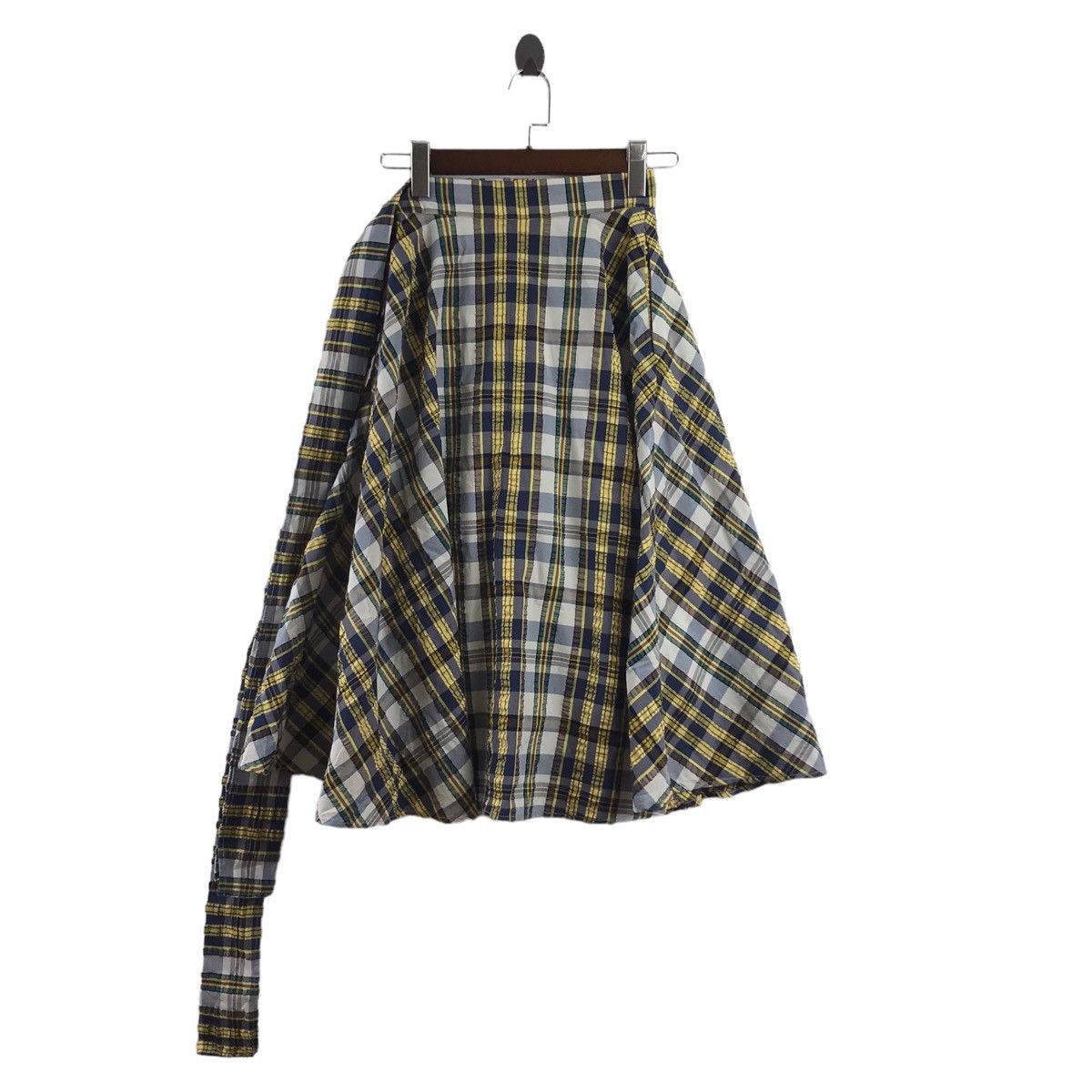 JW Anderson × Uniqlo JW ANDERSON x UNIQLO Check Long Yellow Skirt Size 23" - 1 Thumbnail