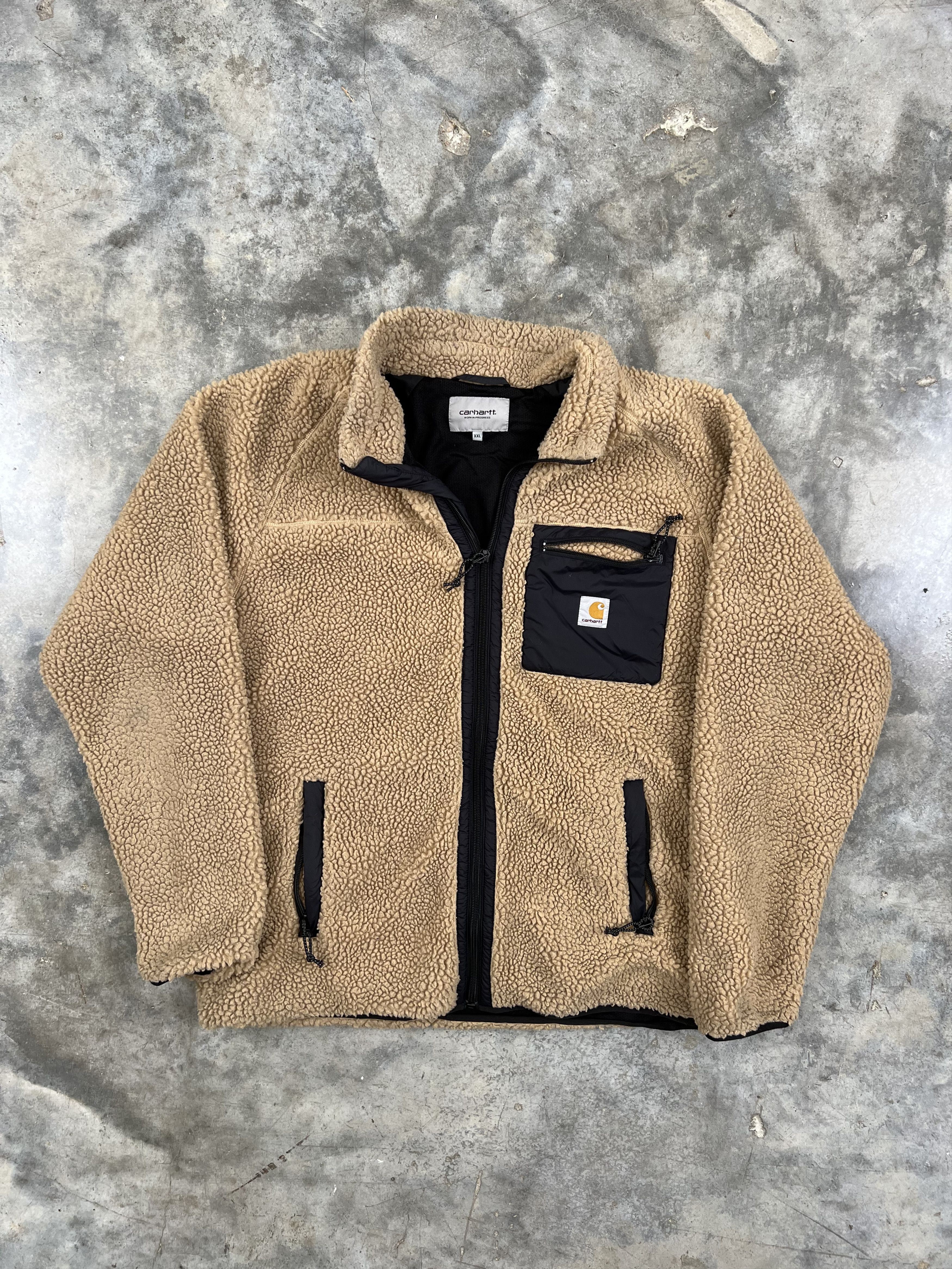 Carhartt Wip Carhartt Work In Progress Heavy Polar Fleece Sherpa Jacket Size US XXL / EU 58 / 5 - 1 Thumbnail