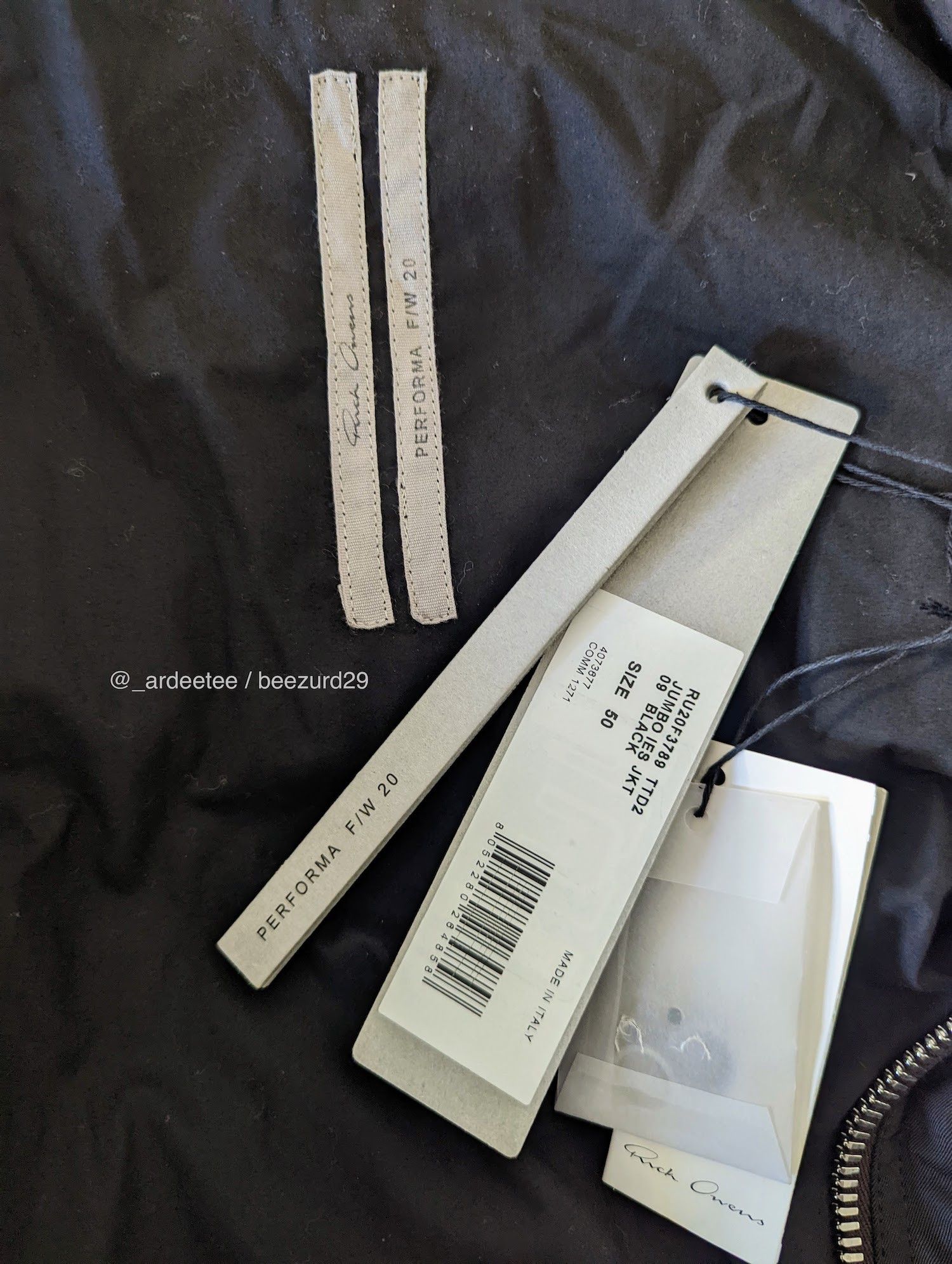 Rick Owens 💥UNRELEASED FW20 PERFORMA JUMBO IES DOWN JACKET Size US M / EU 48-50 / 2 - 7 Thumbnail