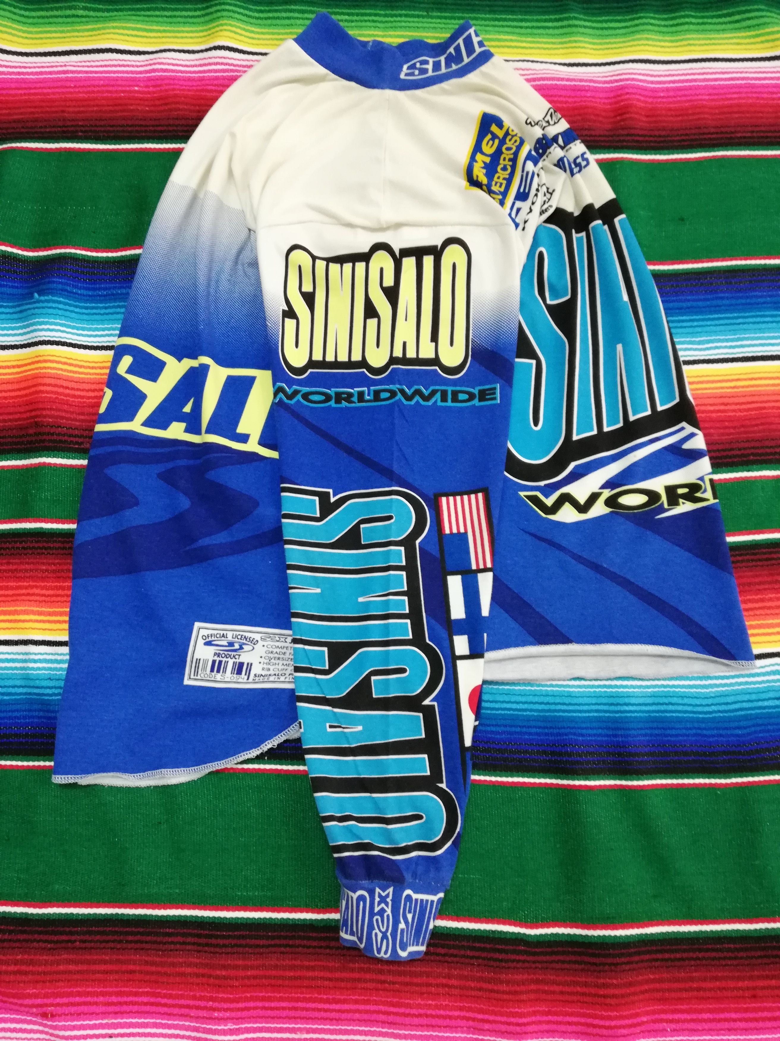 Camel × Sports Specialties 🔥Sinisalo World Wide Motocross Long Sleeve T-Shirts🔥 Size US L / EU 52-54 / 3 - 6 Thumbnail