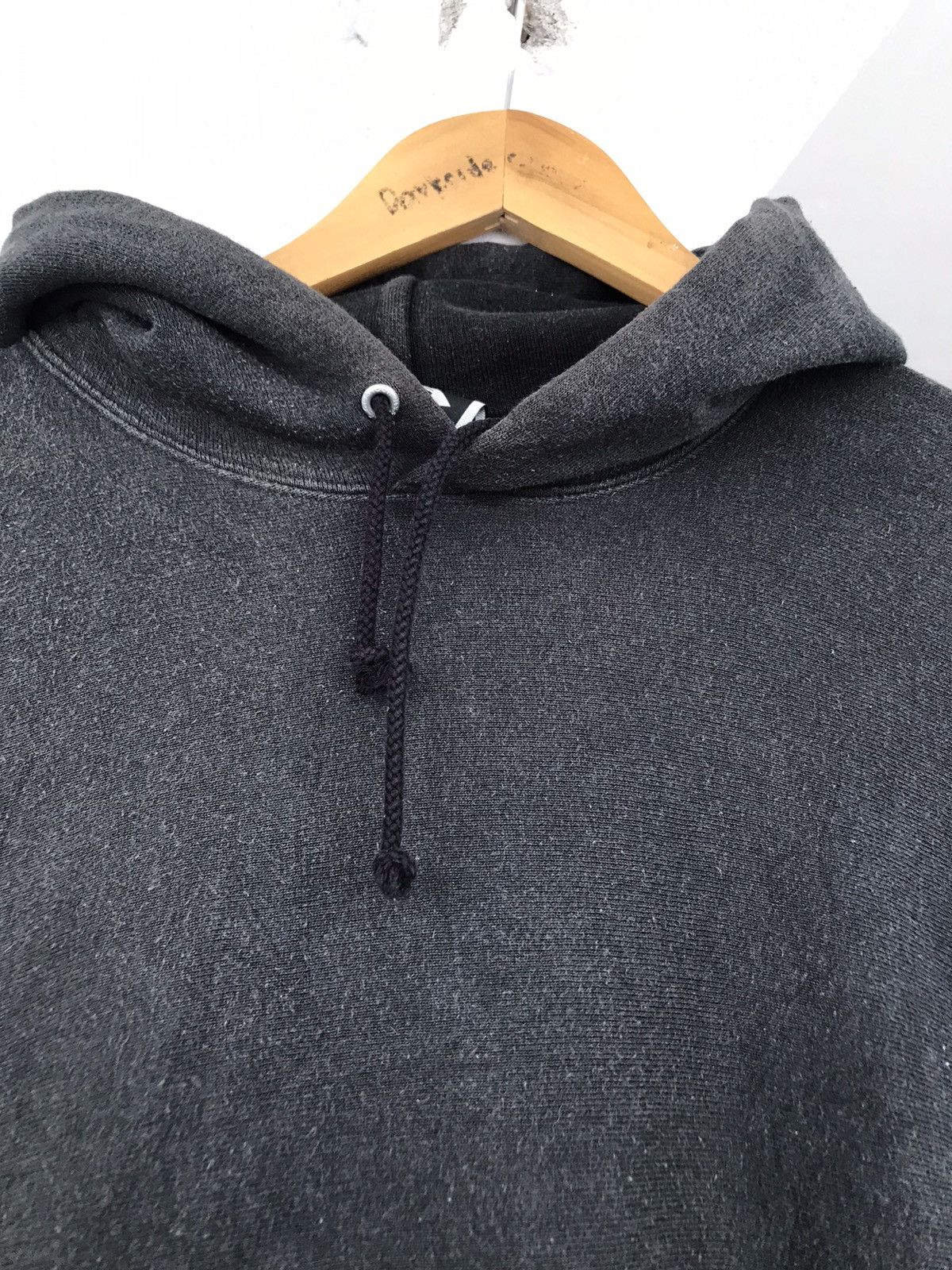 Hysteric Glamour × Vintage 90s Faded Hysteric Glamour Hoodie Size US L / EU 52-54 / 3 - 4 Thumbnail