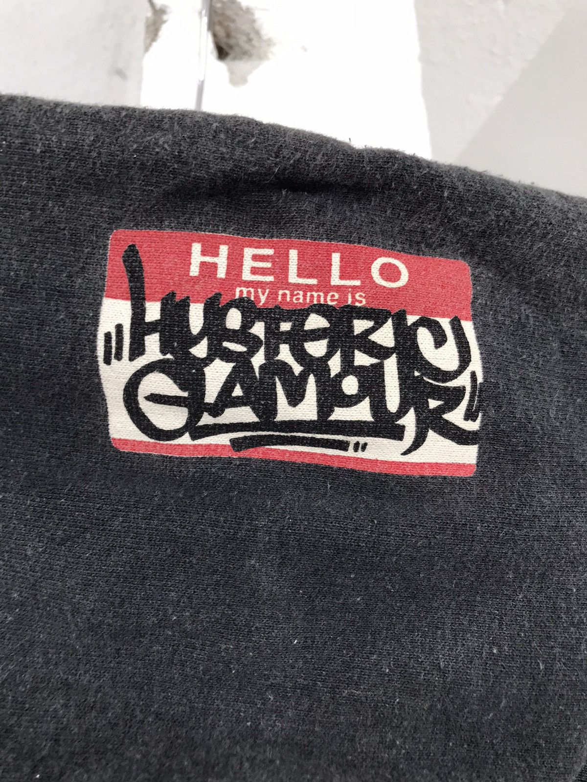 Hysteric Glamour × Vintage 90s Faded Hysteric Glamour Hoodie Size US L / EU 52-54 / 3 - 10 Thumbnail