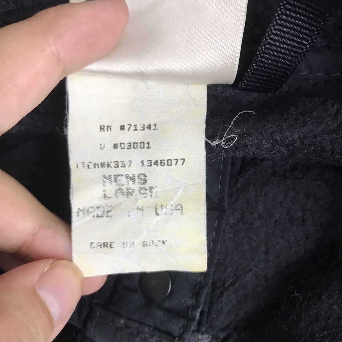 L.L. Bean Vintage L.L BEAN Snap Button Black Sherpa Sweatshirt Size US XL / EU 56 / 4 - 5 Thumbnail