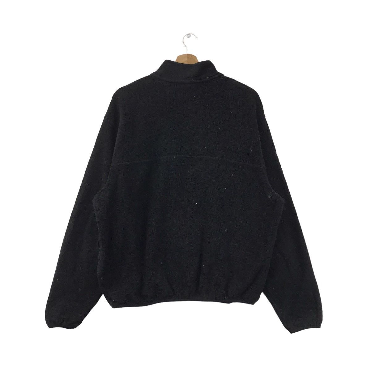 L.L. Bean Vintage L.L BEAN Snap Button Black Sherpa Sweatshirt Size US XL / EU 56 / 4 - 6 Thumbnail