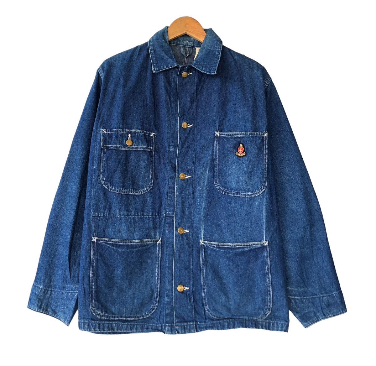 Carhartt × Japanese Brand 🔥Mega Rare💥Vintage Carhatt Chore Jacket🔥 Size US M / EU 48-50 / 2 - 1 Thumbnail