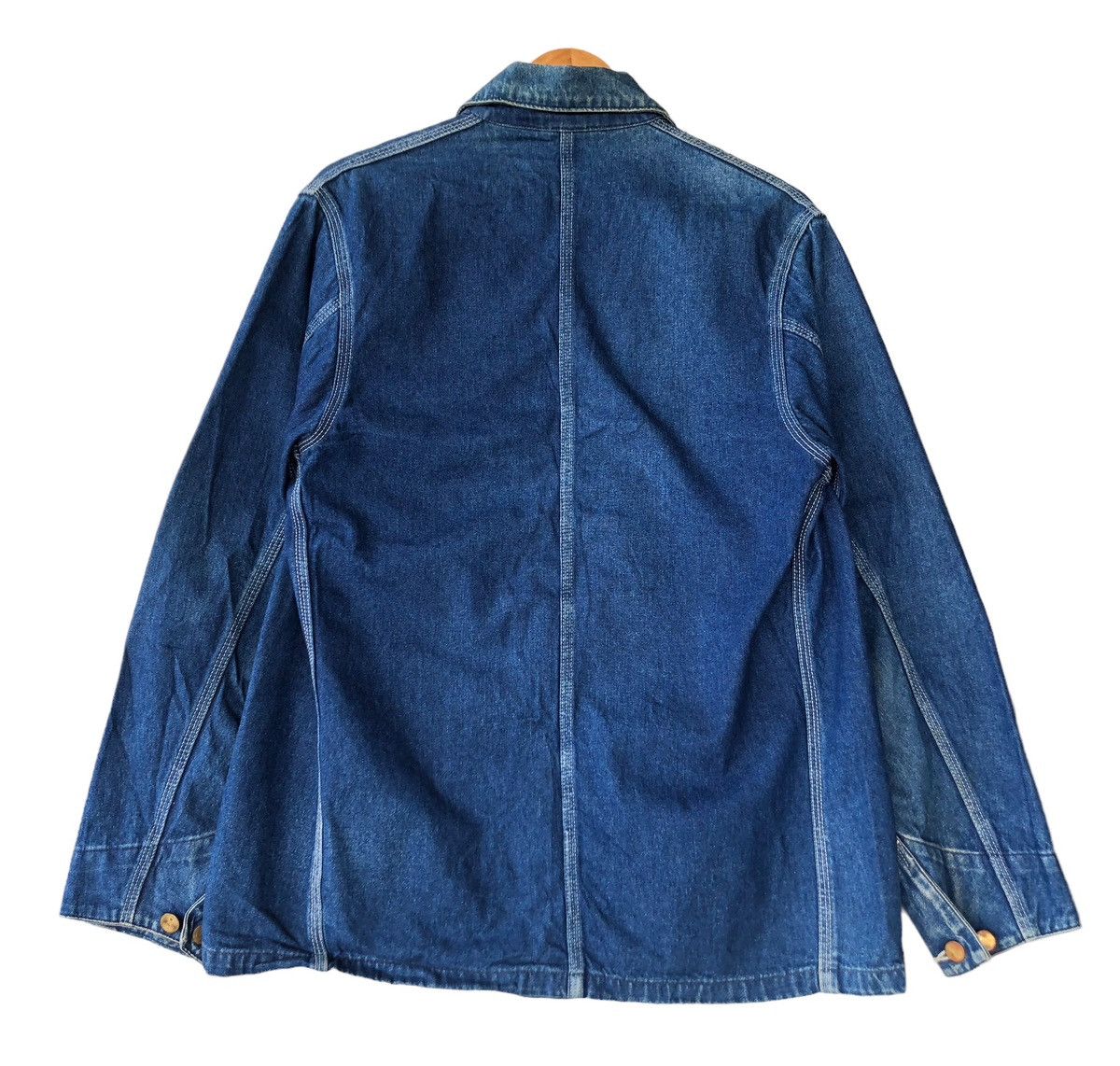 Carhartt × Japanese Brand 🔥Mega Rare💥Vintage Carhatt Chore Jacket🔥 Size US M / EU 48-50 / 2 - 2 Thumbnail