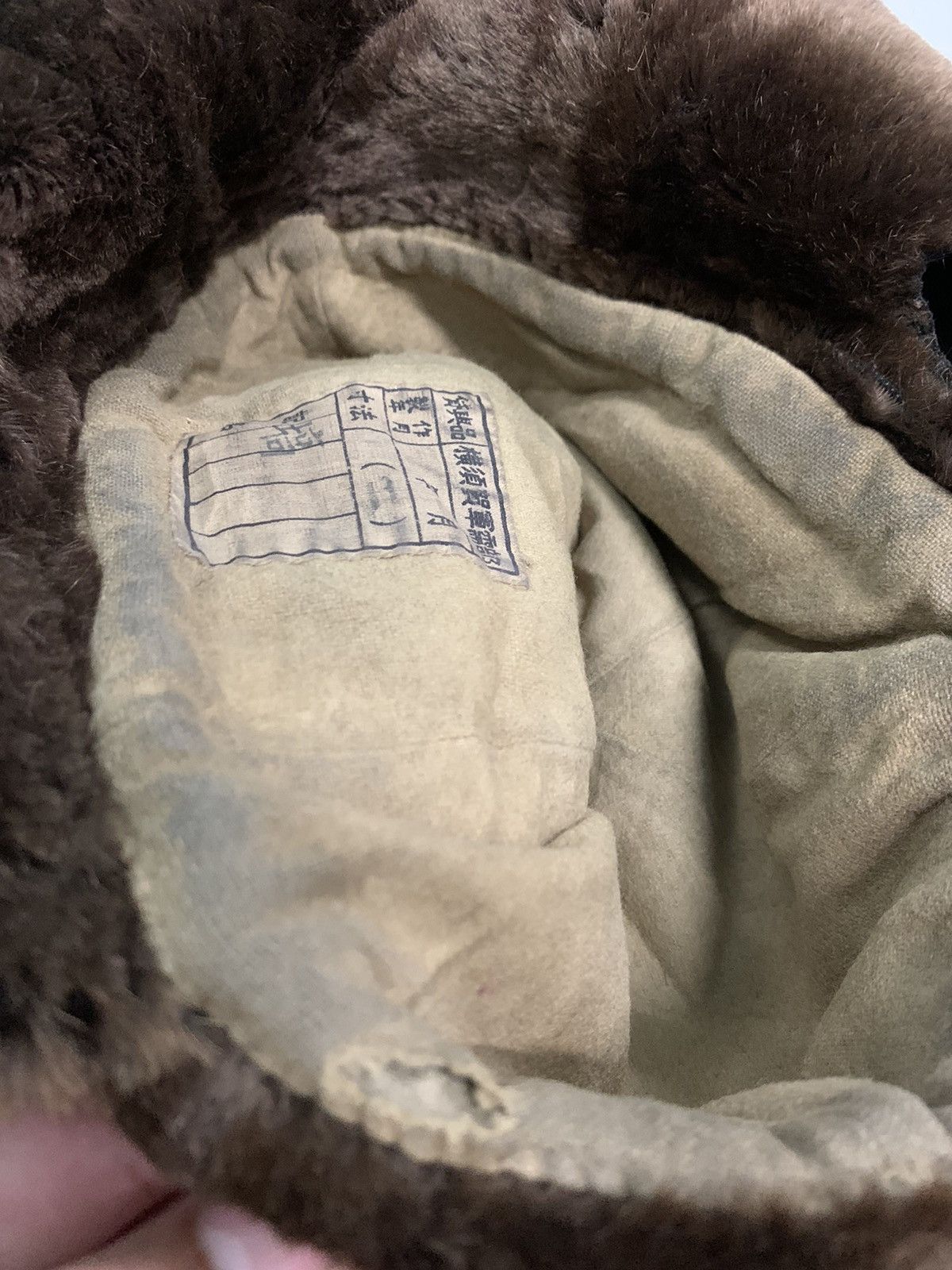 Japanese Brand × Vintage 🎌 Shapka Ushanka Vintage Aviator Yokosuka Army Hats Size ONE SIZE - 7 Thumbnail