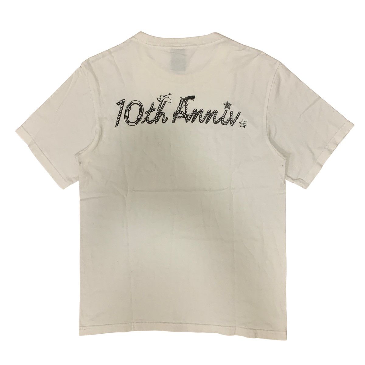 Number (N)ine Number (N)ine 07SS 10th Anniversary Factory Tshirt Size US M / EU 48-50 / 2 - 2 Thumbnail