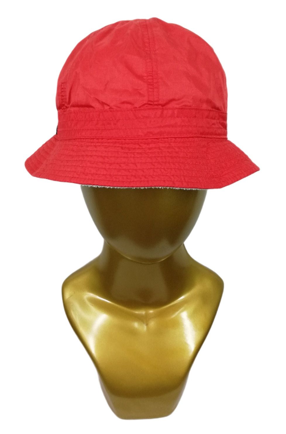 Nike 🔥Vintage 90's Nike Nax Sportswear Red Nylon Bucket Hat🔥 Size ONE SIZE - 10 Thumbnail