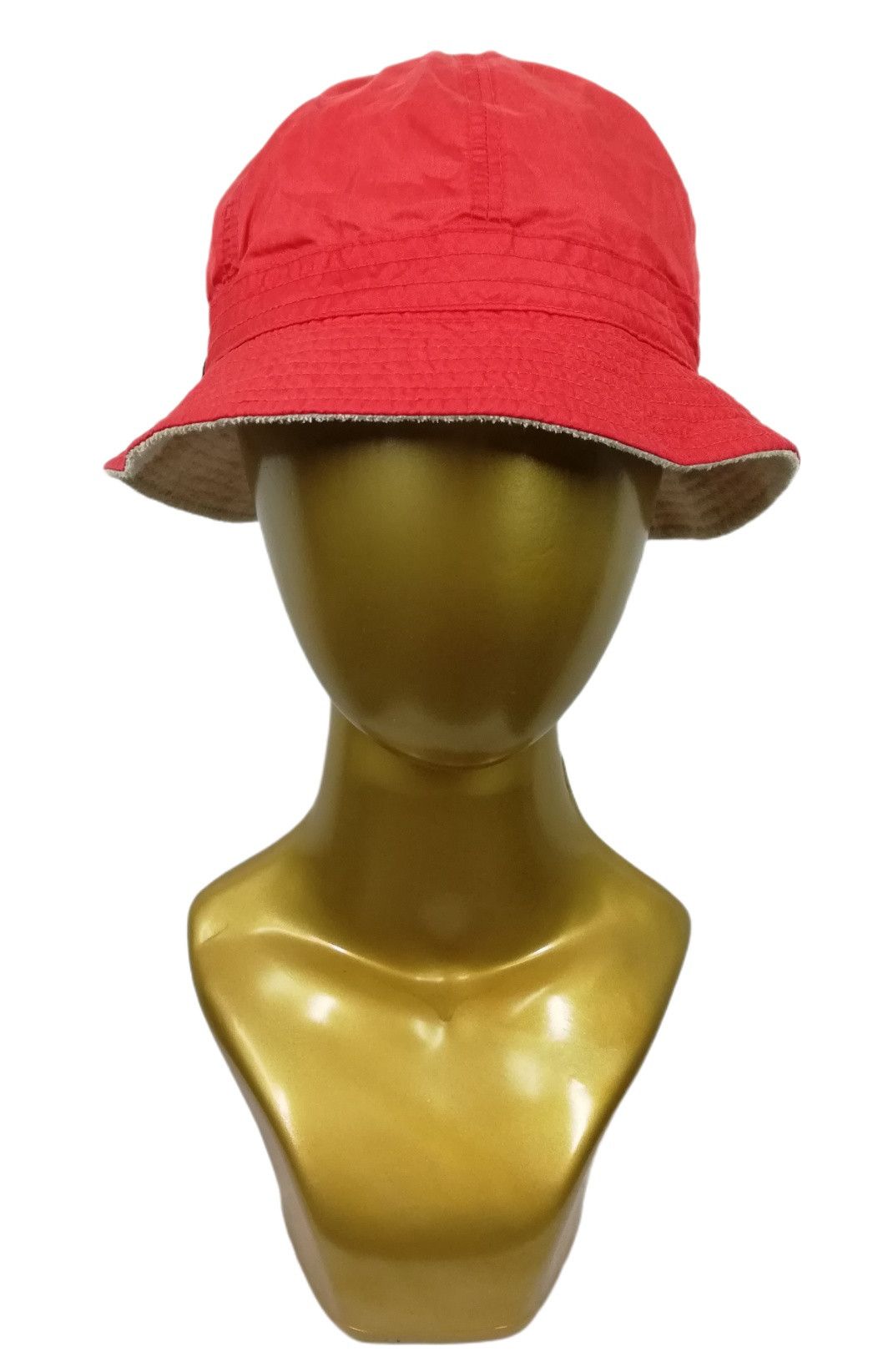 Nike 🔥Vintage 90's Nike Nax Sportswear Red Nylon Bucket Hat🔥 Size ONE SIZE - 9 Thumbnail
