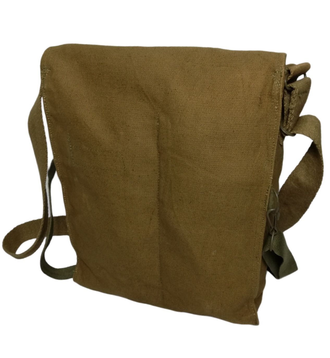 Vintage 🔥1950's Czech Army Khaki Pack Side Shoulder Bread bag Size ONE SIZE - 7 Thumbnail